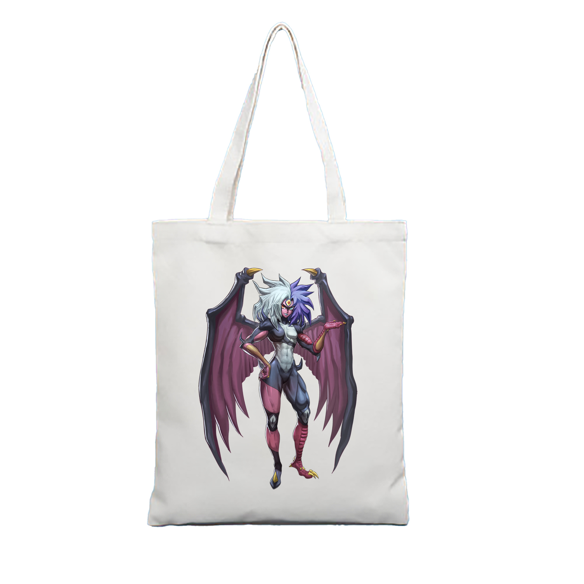 （画像用） 遊☆戯☆王 Yu-Gi-Oh! 縦型キャンバス生地手提げバッグ　トートバッグ