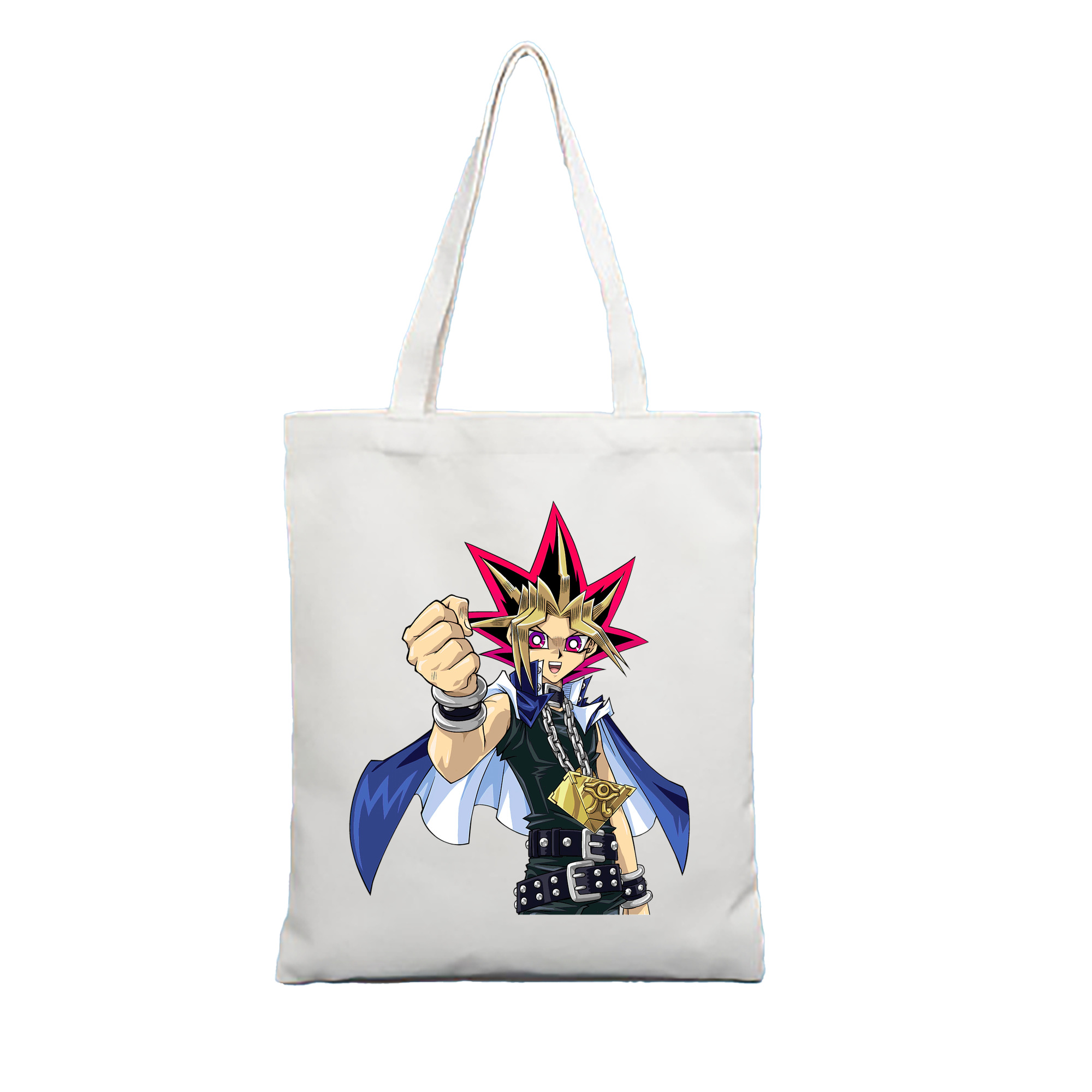 （画像用） 遊☆戯☆王 Yu-Gi-Oh! 縦型キャンバス生地手提げバッグ　トートバッグ