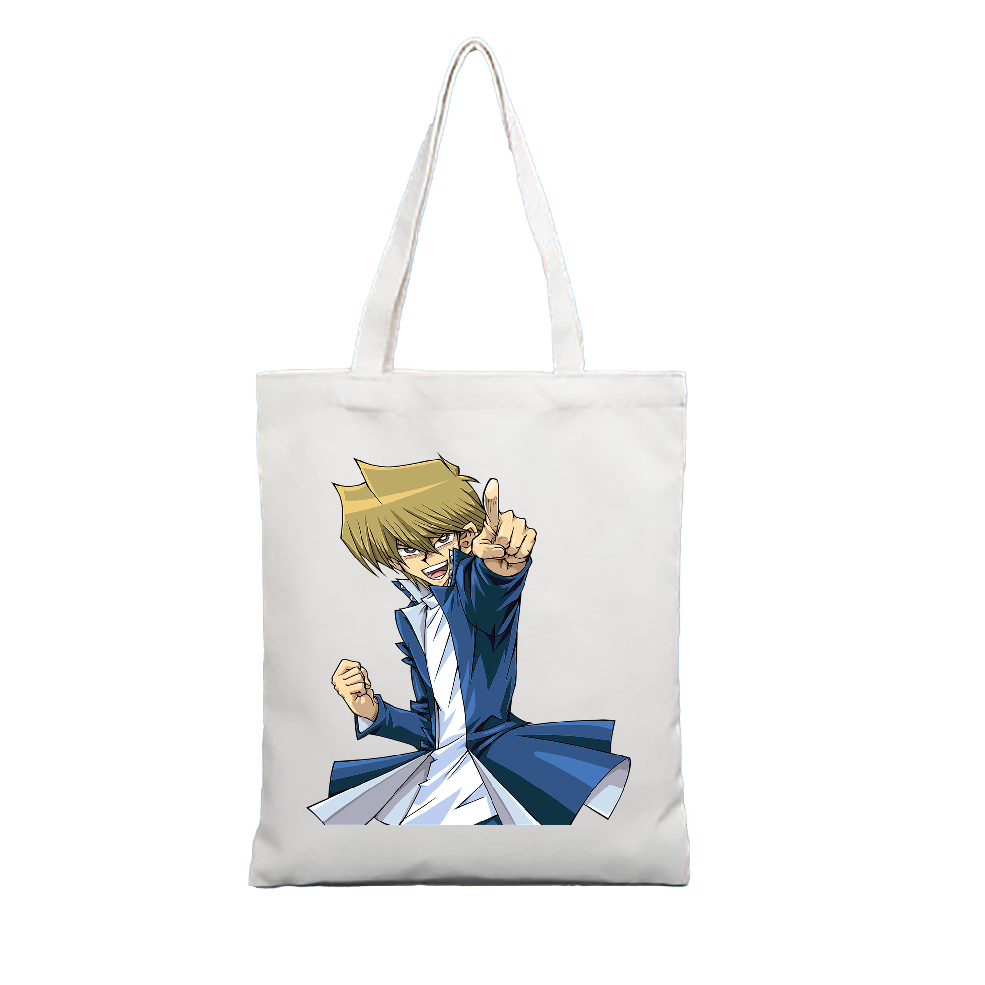 （画像用） 遊☆戯☆王 Yu-Gi-Oh! 縦型キャンバス生地手提げバッグ　トートバッグ