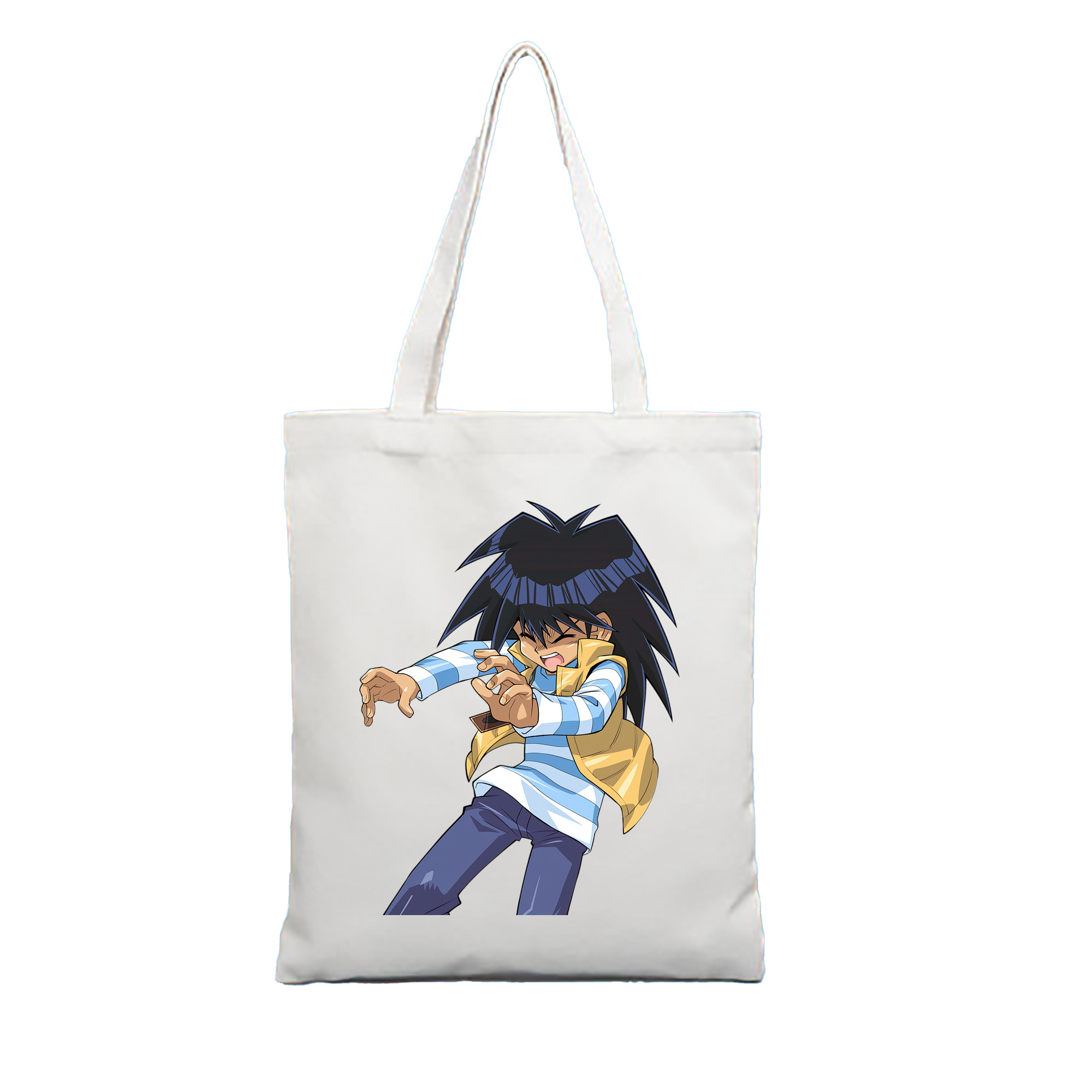（画像用） 遊☆戯☆王 Yu-Gi-Oh! 縦型キャンバス生地手提げバッグ　トートバッグ