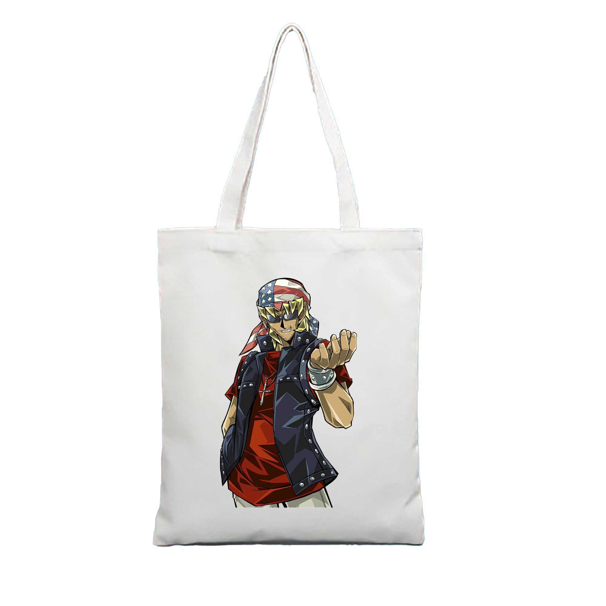（画像用） 遊☆戯☆王 Yu-Gi-Oh! 縦型キャンバス生地手提げバッグ　トートバッグ