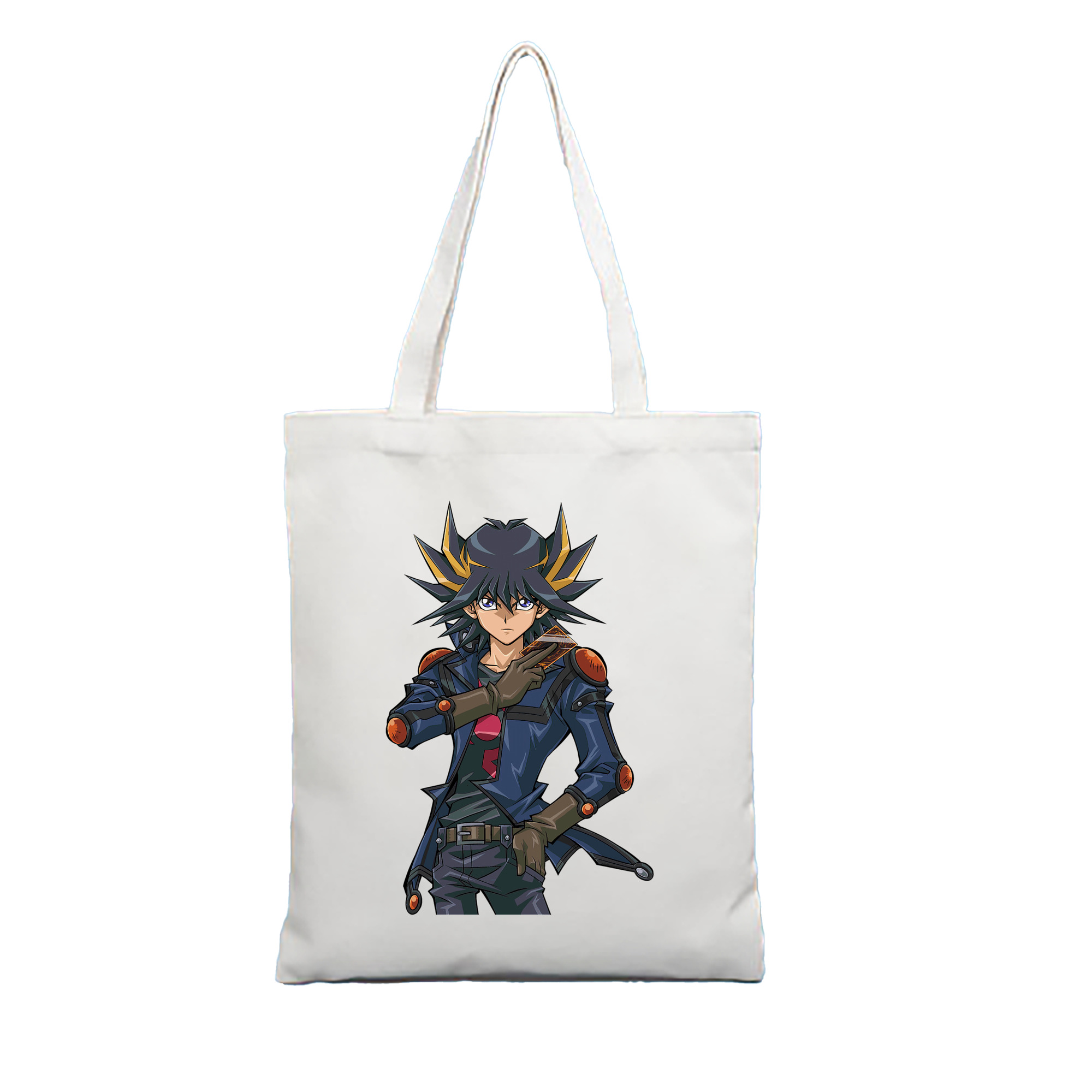 （画像用） 遊☆戯☆王 Yu-Gi-Oh! 縦型キャンバス生地手提げバッグ　トートバッグ