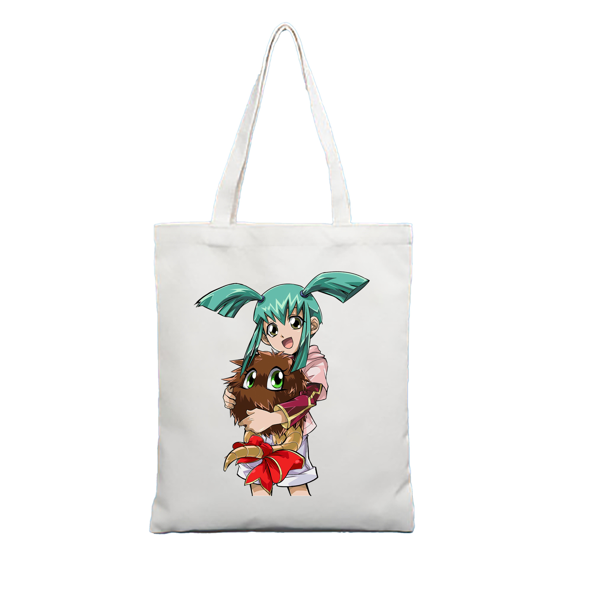 （画像用） 遊☆戯☆王 Yu-Gi-Oh! 縦型キャンバス生地手提げバッグ　トートバッグ