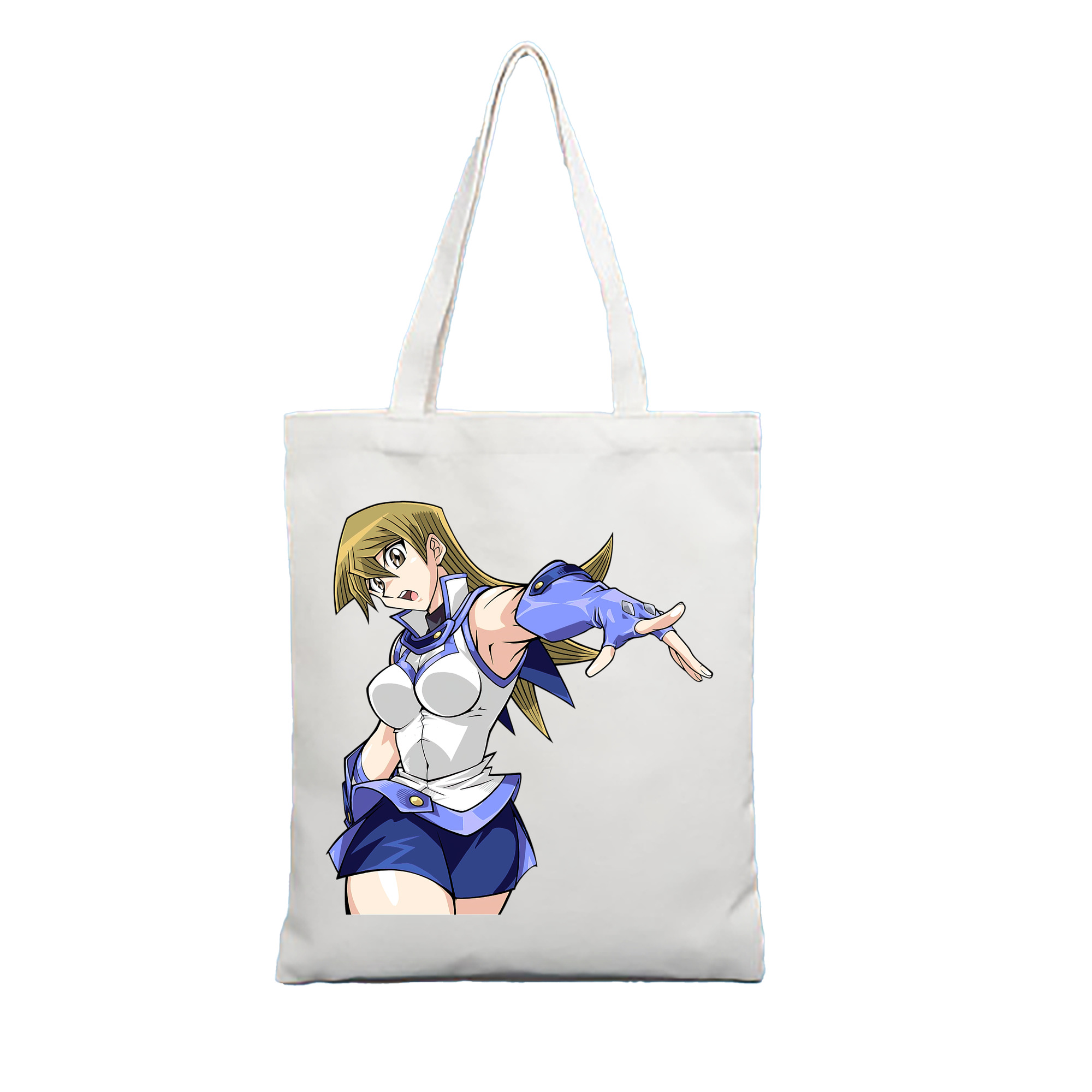 （画像用） 遊☆戯☆王 Yu-Gi-Oh! 縦型キャンバス生地手提げバッグ　トートバッグ