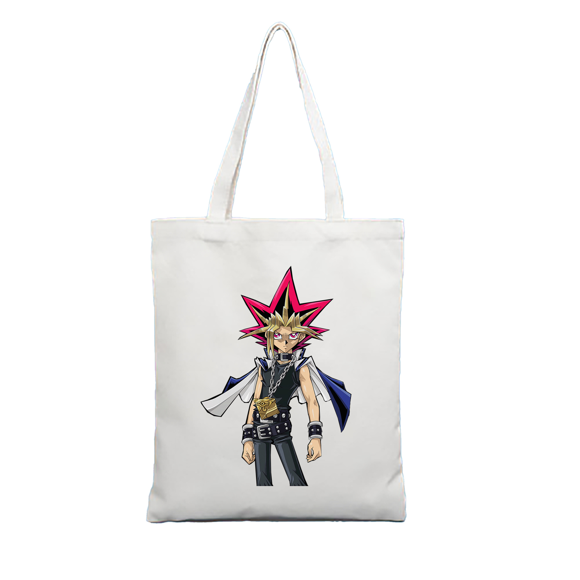 （画像用） 遊☆戯☆王 Yu-Gi-Oh! 縦型キャンバス生地手提げバッグ　トートバッグ