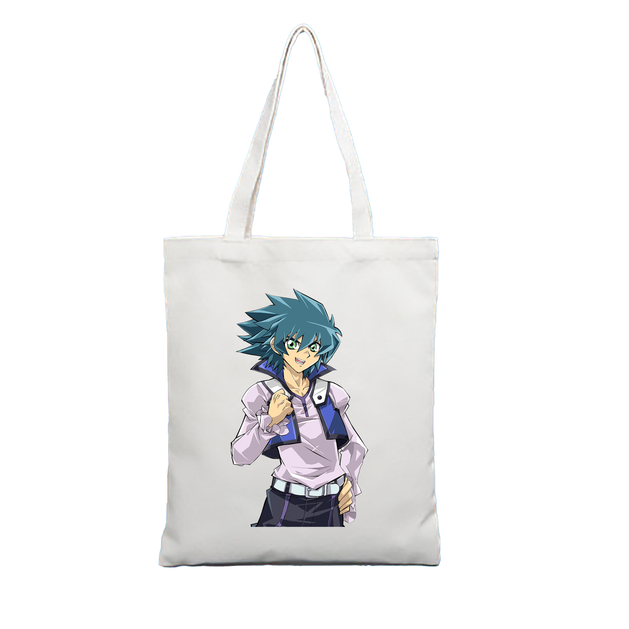 （画像用） 遊☆戯☆王 Yu-Gi-Oh! 縦型キャンバス生地手提げバッグ　トートバッグ