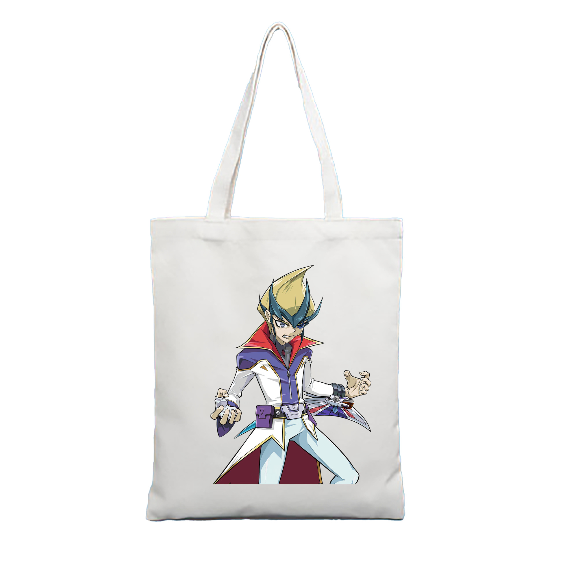 （画像用） 遊☆戯☆王 Yu-Gi-Oh! 縦型キャンバス生地手提げバッグ　トートバッグ