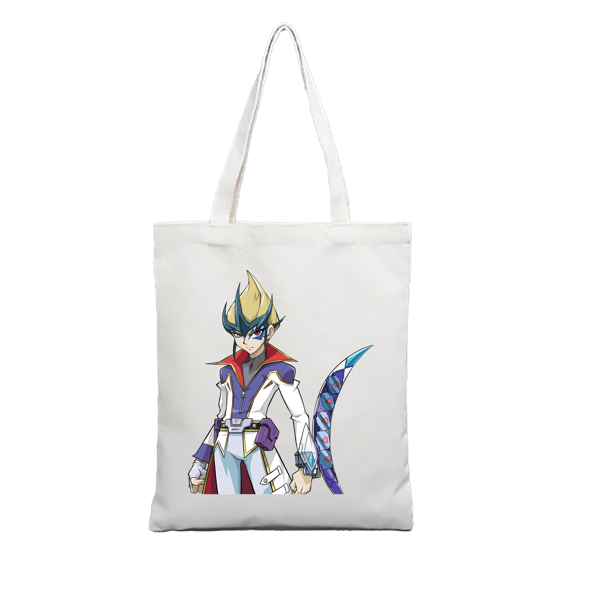（画像用） 遊☆戯☆王 Yu-Gi-Oh! 縦型キャンバス生地手提げバッグ　トートバッグ
