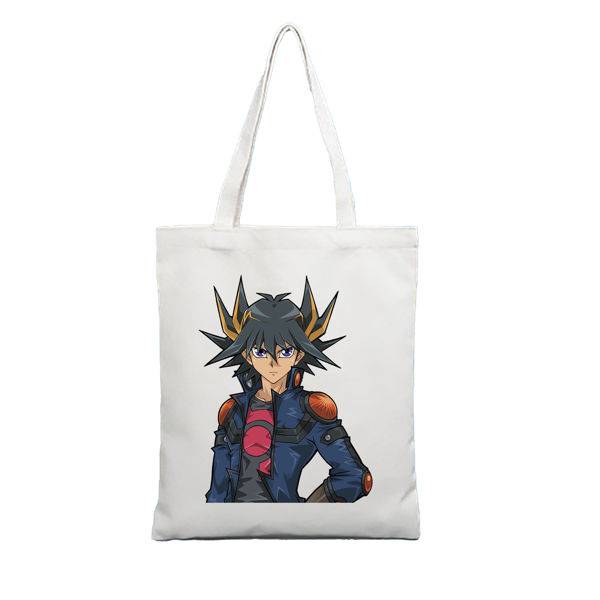 （画像用） 遊☆戯☆王 Yu-Gi-Oh! 縦型キャンバス生地手提げバッグ　トートバッグ