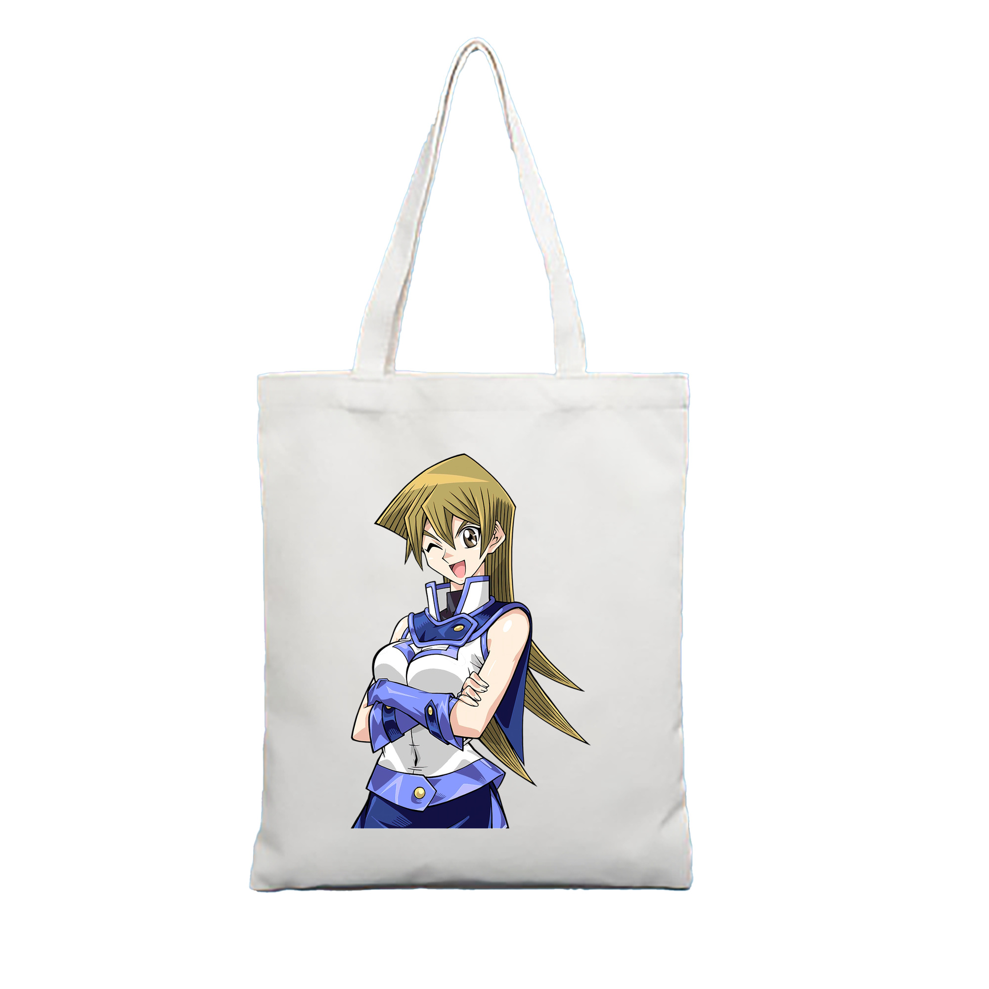 （画像用） 遊☆戯☆王 Yu-Gi-Oh! 縦型キャンバス生地手提げバッグ　トートバッグ