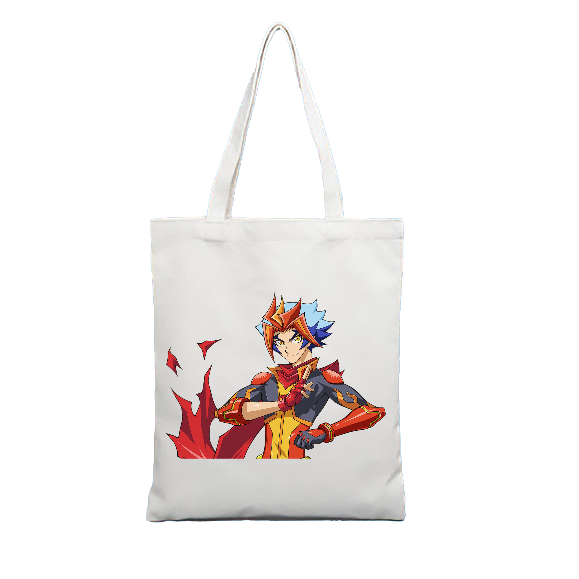 （画像用） 遊☆戯☆王 Yu-Gi-Oh! 縦型キャンバス生地手提げバッグ　トートバッグ