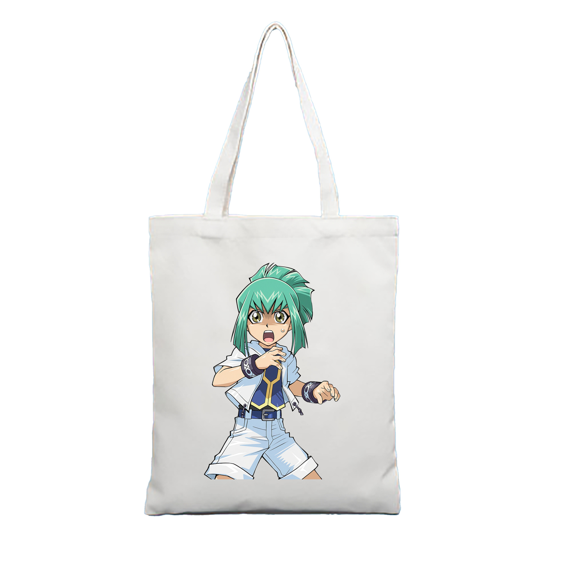 （画像用） 遊☆戯☆王 Yu-Gi-Oh! 縦型キャンバス生地手提げバッグ　トートバッグ