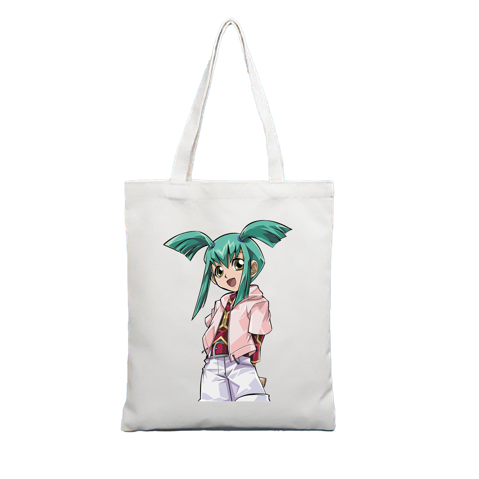 （画像用） 遊☆戯☆王 Yu-Gi-Oh! 縦型キャンバス生地手提げバッグ　トートバッグ