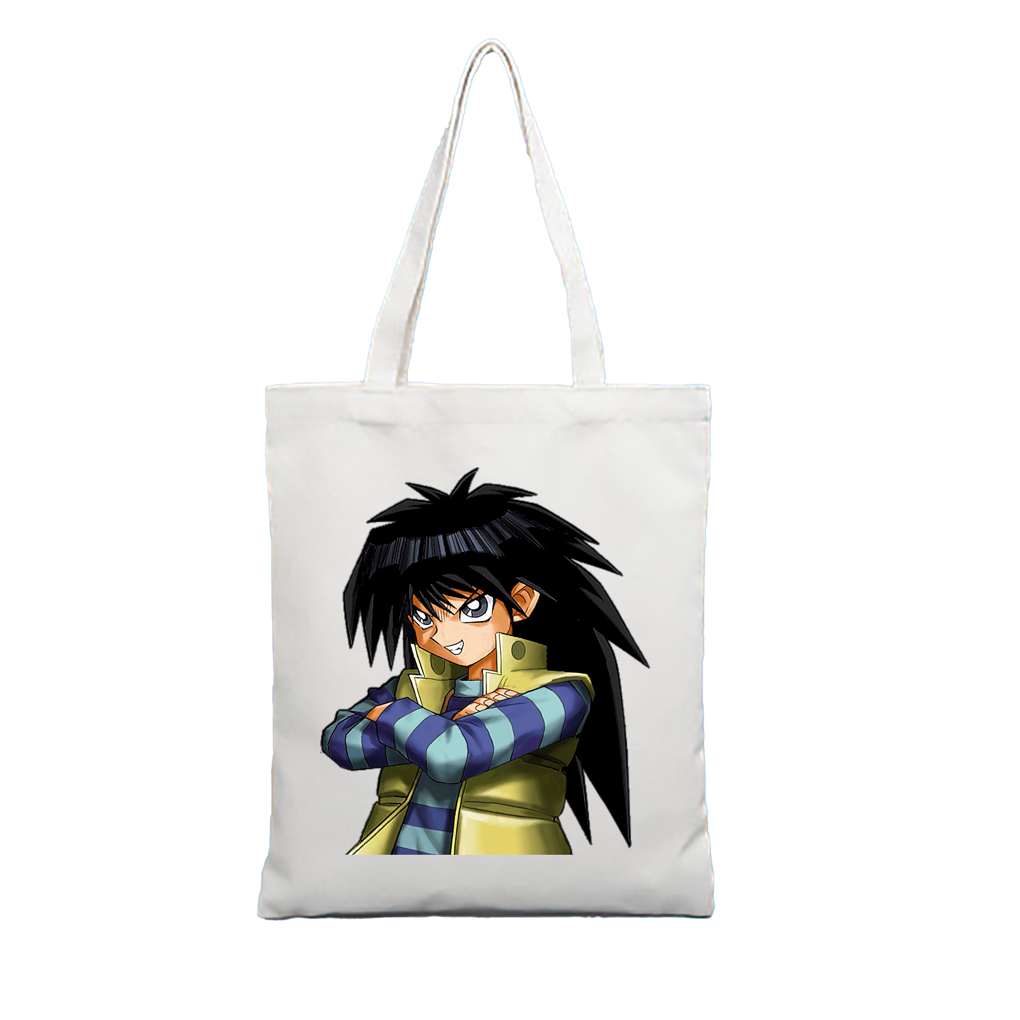（画像用） 遊☆戯☆王 Yu-Gi-Oh! 縦型キャンバス生地手提げバッグ　トートバッグ