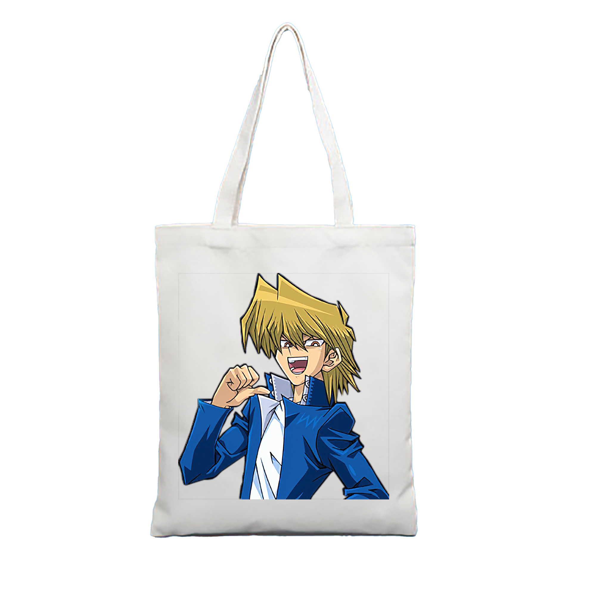 （画像用） 遊☆戯☆王 Yu-Gi-Oh! 縦型キャンバス生地手提げバッグ　トートバッグ