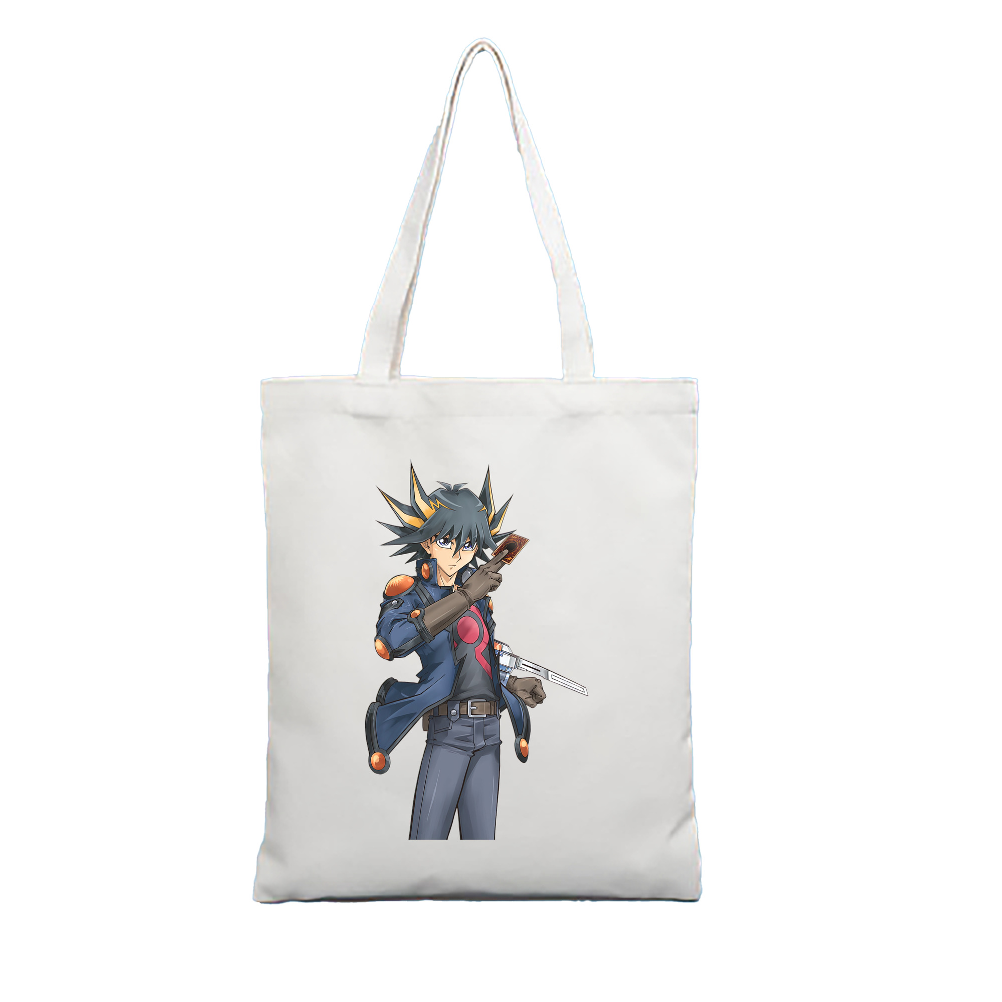 （画像用） 遊☆戯☆王 Yu-Gi-Oh! 縦型キャンバス生地手提げバッグ　トートバッグ