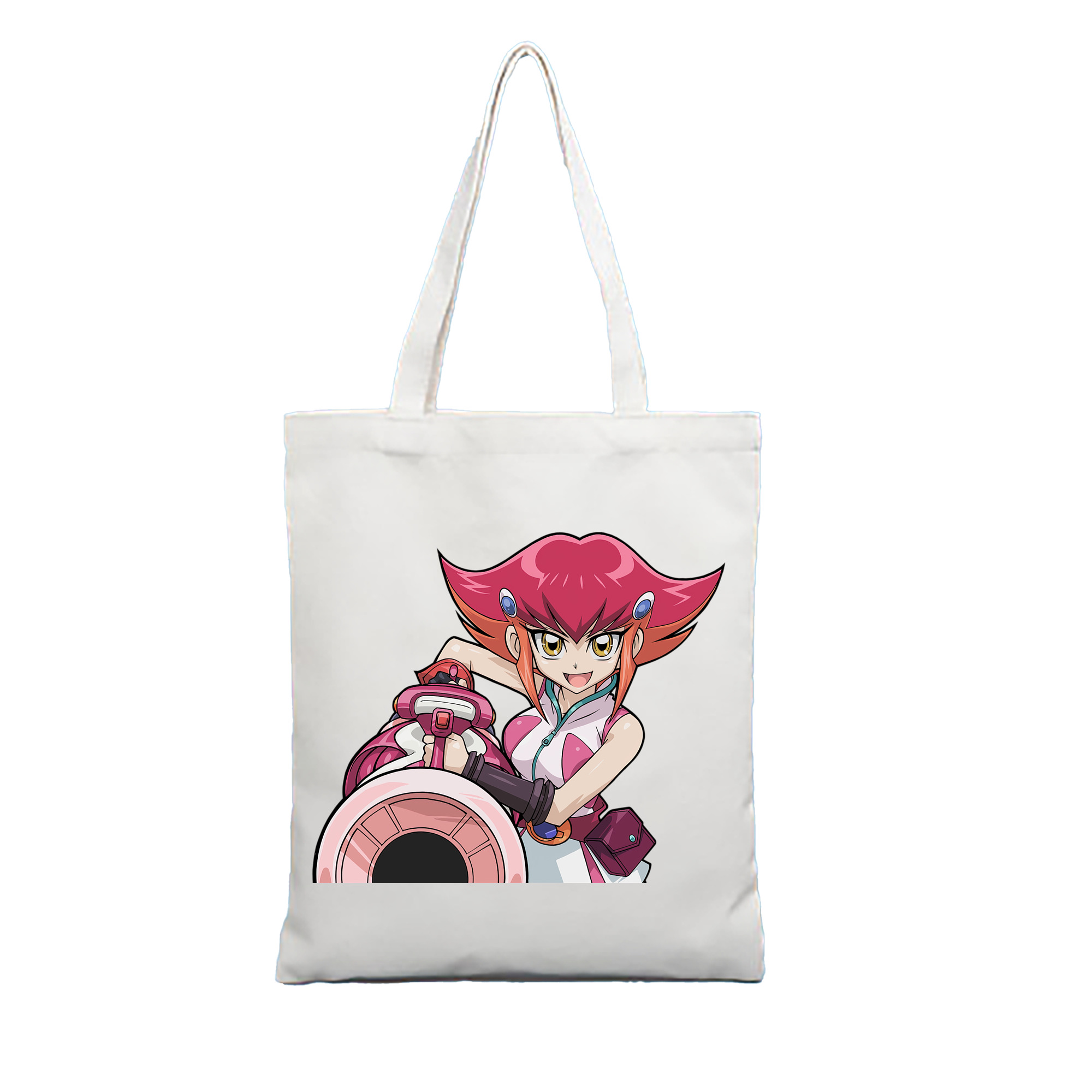 （画像用） 遊☆戯☆王 Yu-Gi-Oh! 縦型キャンバス生地手提げバッグ　トートバッグ