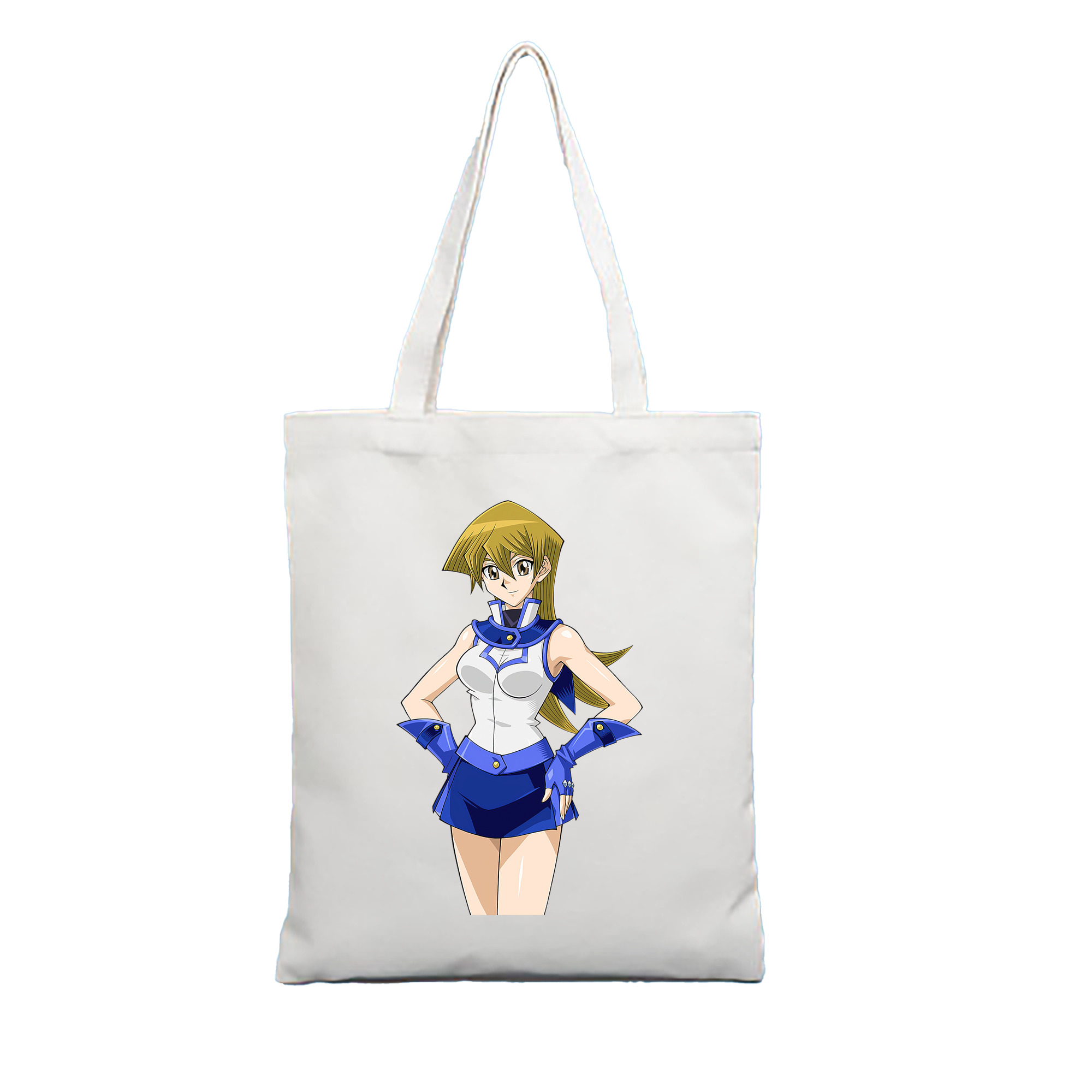 （画像用） 遊☆戯☆王 Yu-Gi-Oh! 縦型キャンバス生地手提げバッグ　トートバッグ