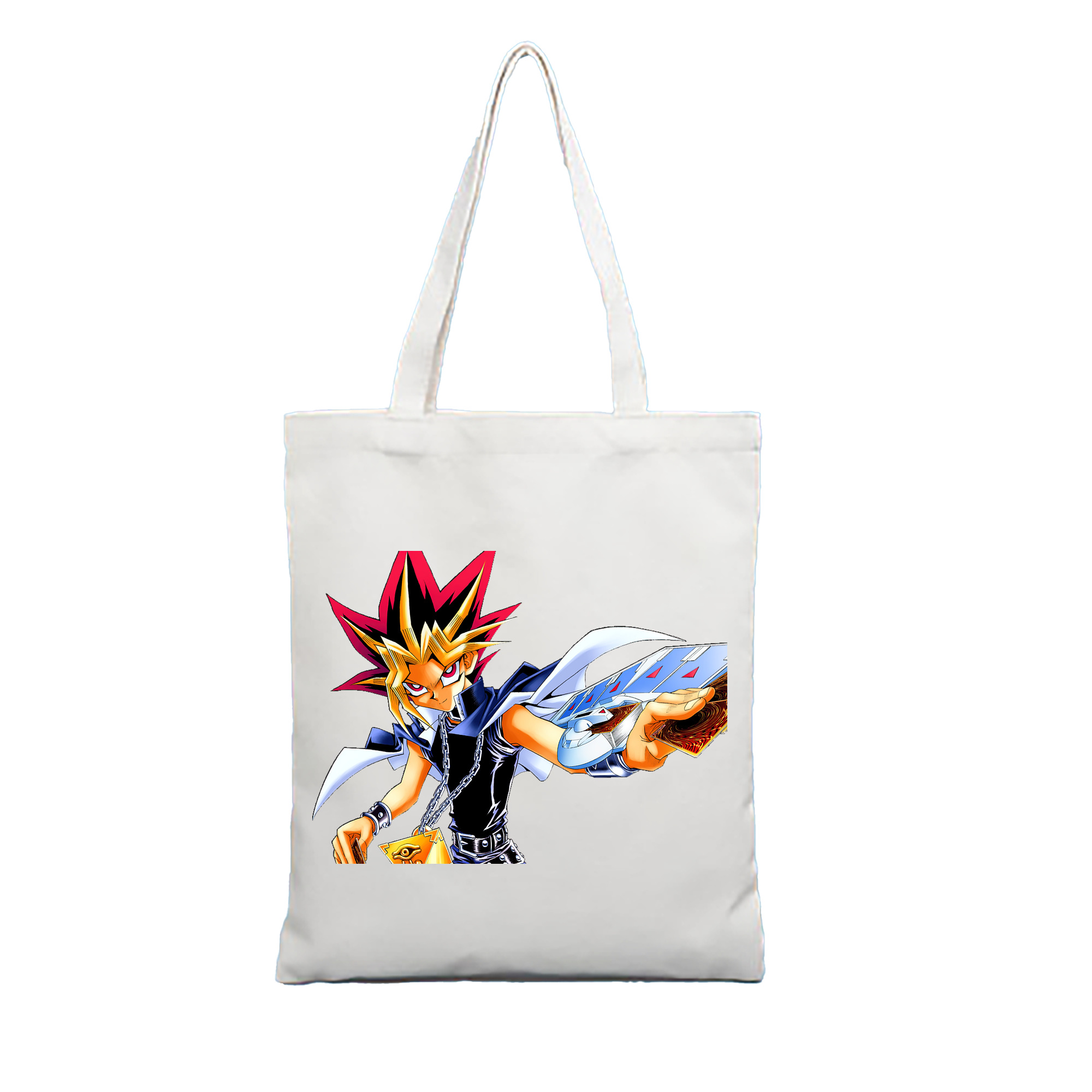 （画像用） 遊☆戯☆王 Yu-Gi-Oh! 縦型キャンバス生地手提げバッグ　トートバッグ