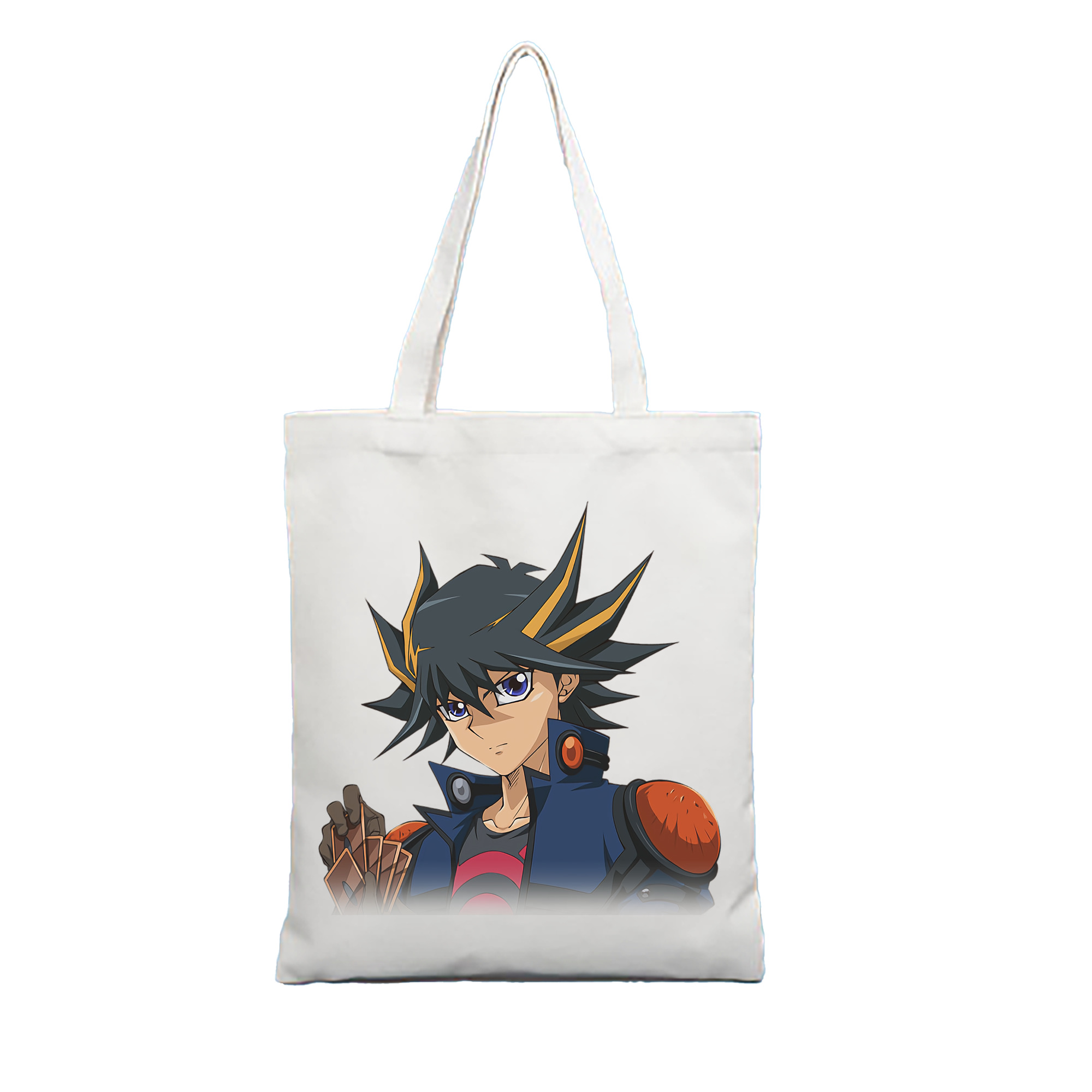 （画像用） 遊☆戯☆王 Yu-Gi-Oh! 縦型キャンバス生地手提げバッグ　トートバッグ