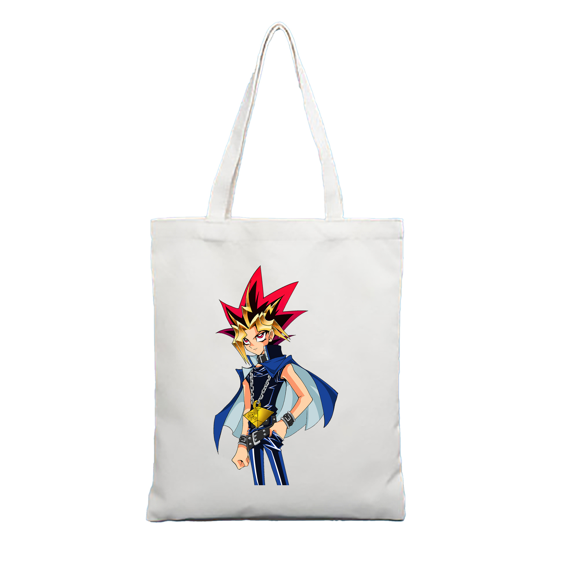 （画像用） 遊☆戯☆王 Yu-Gi-Oh! 縦型キャンバス生地手提げバッグ　トートバッグ
