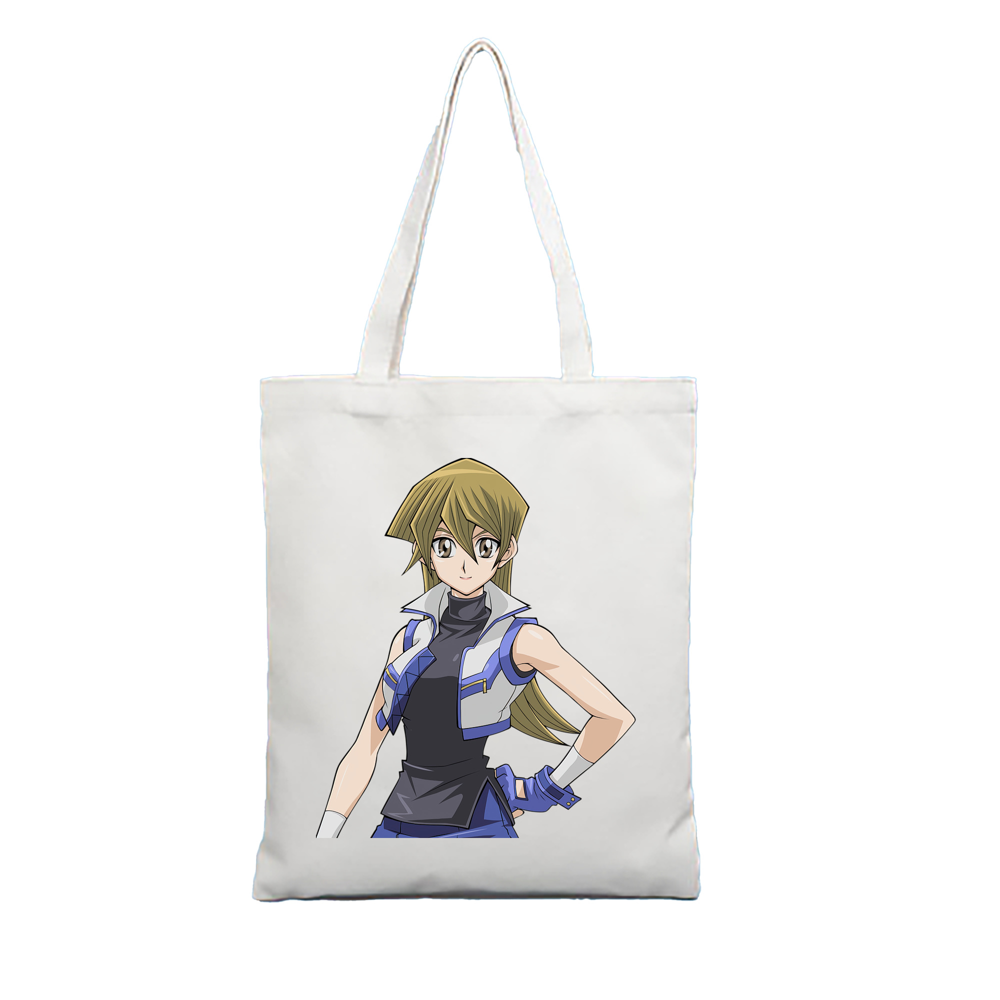 （画像用） 遊☆戯☆王 Yu-Gi-Oh! 縦型キャンバス生地手提げバッグ　トートバッグ