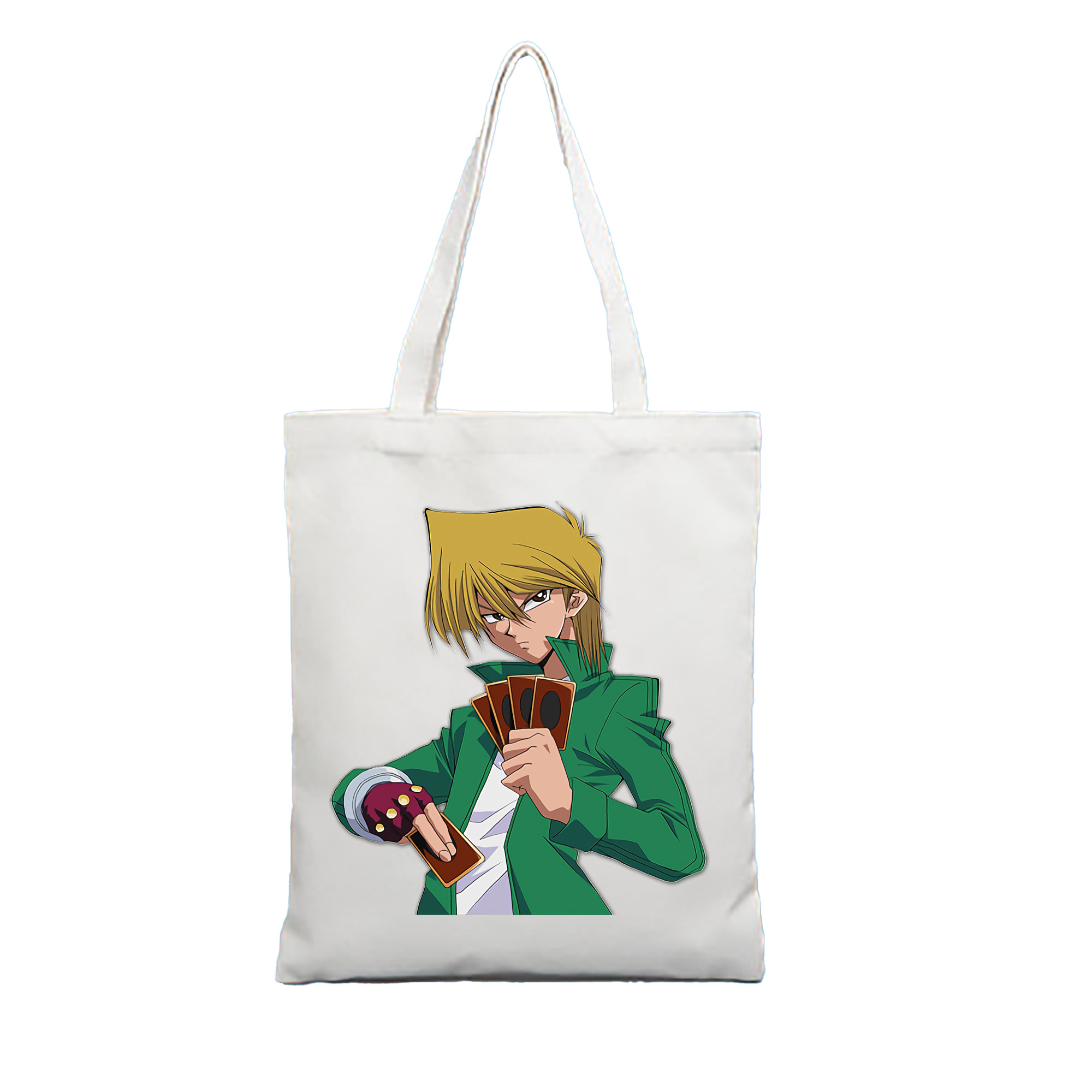 （画像用） 遊☆戯☆王 Yu-Gi-Oh! 縦型キャンバス生地手提げバッグ　トートバッグ