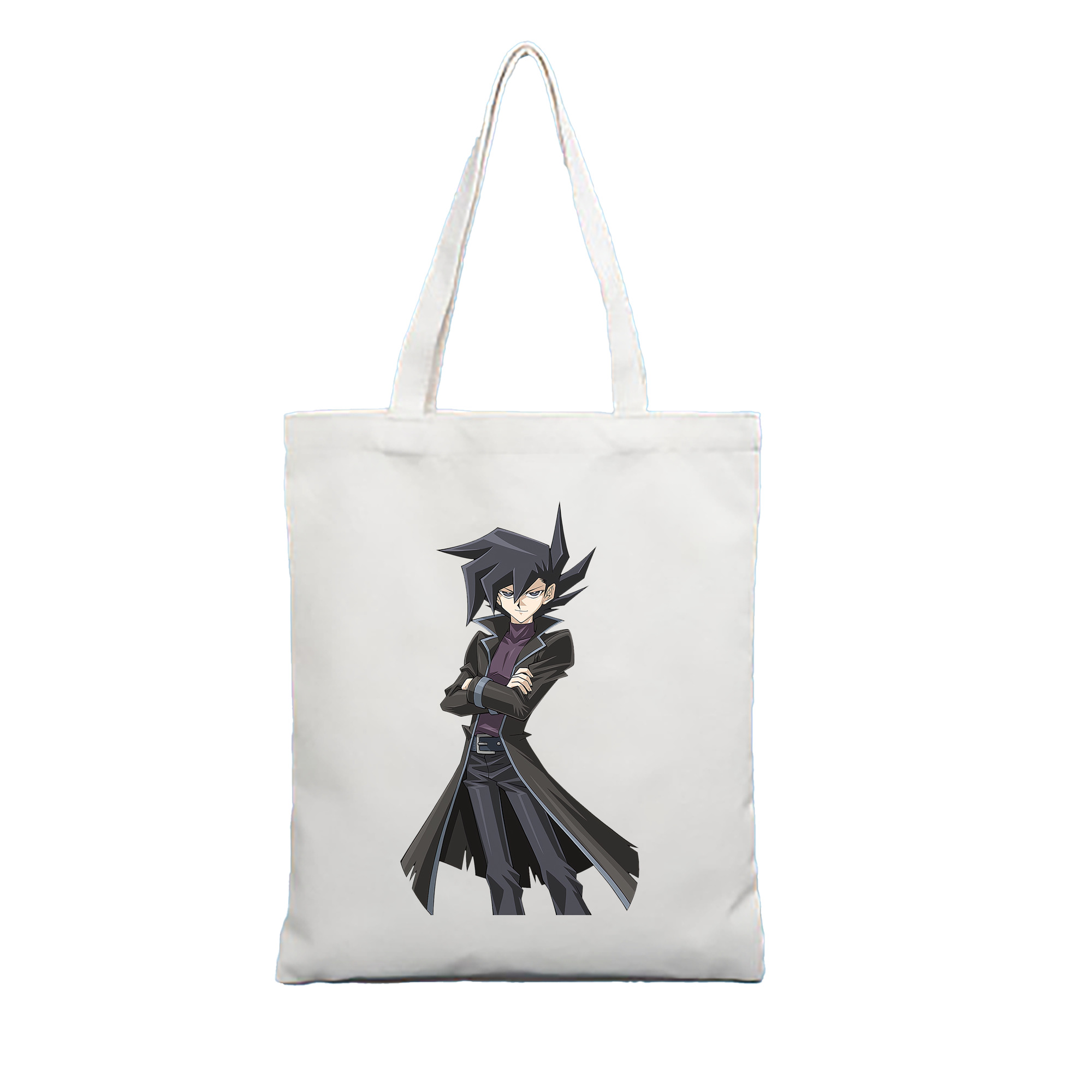 （画像用） 遊☆戯☆王 Yu-Gi-Oh! 縦型キャンバス生地手提げバッグ　トートバッグ