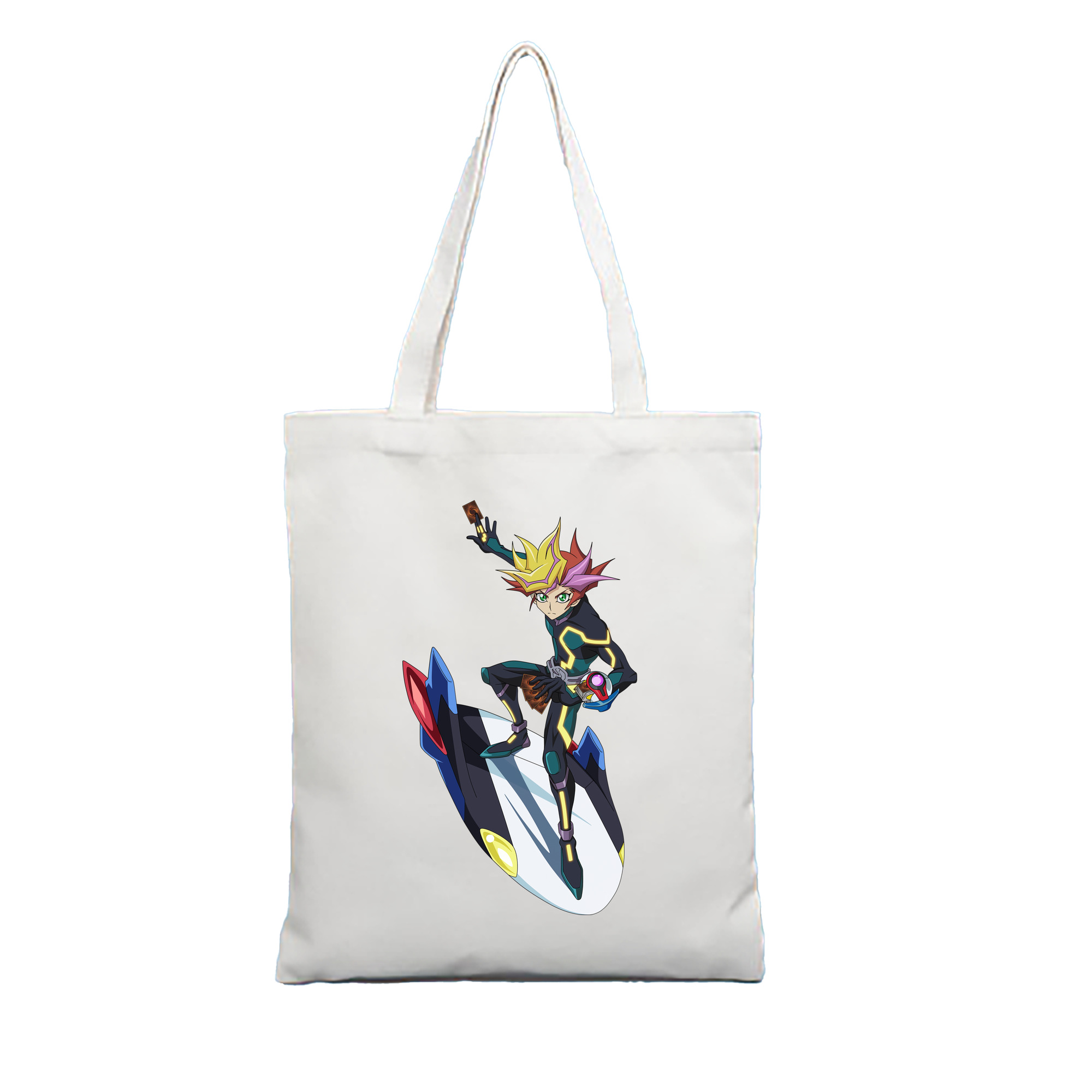 （画像用） 遊☆戯☆王 Yu-Gi-Oh! 縦型キャンバス生地手提げバッグ　トートバッグ