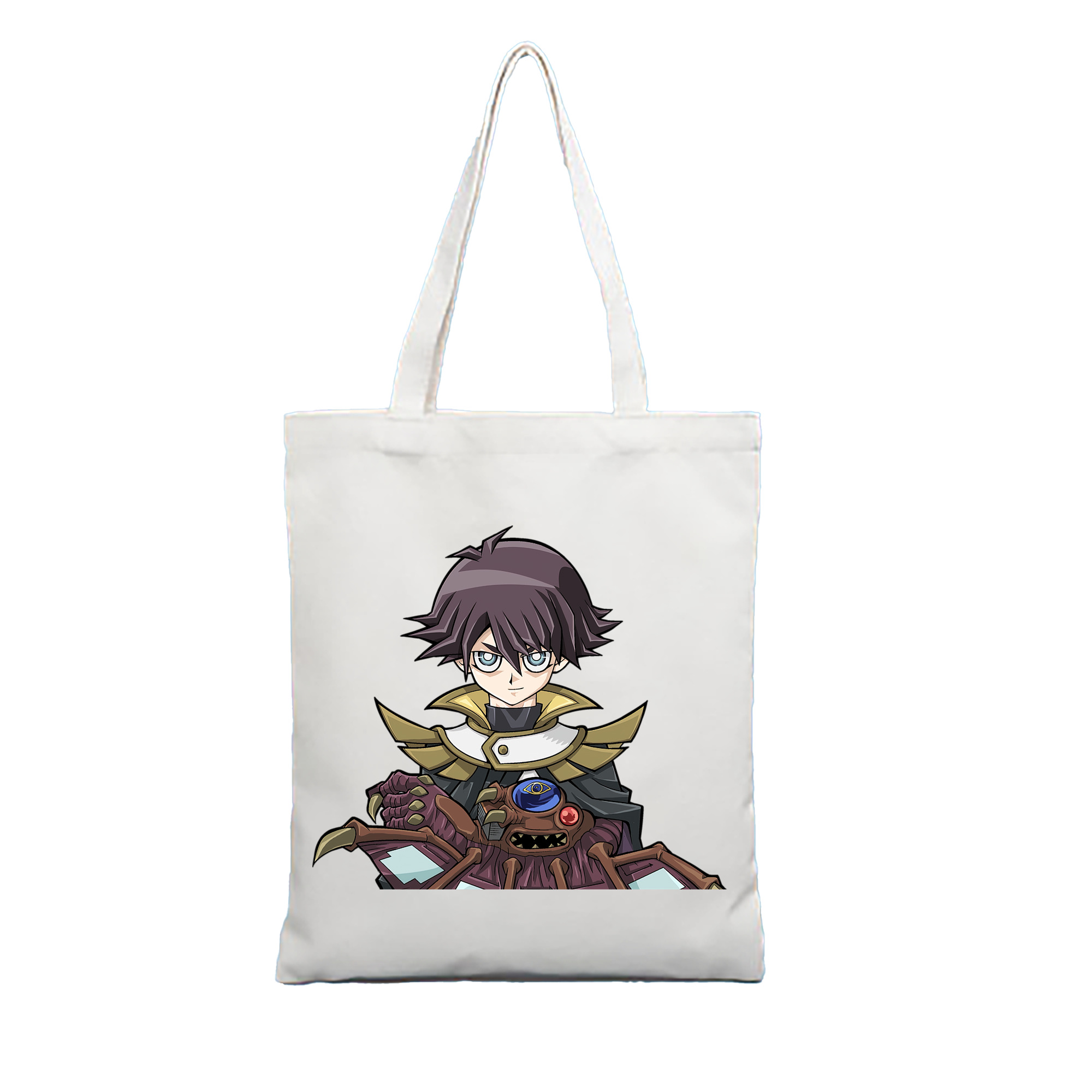 （画像用） 遊☆戯☆王 Yu-Gi-Oh! 縦型キャンバス生地手提げバッグ　トートバッグ