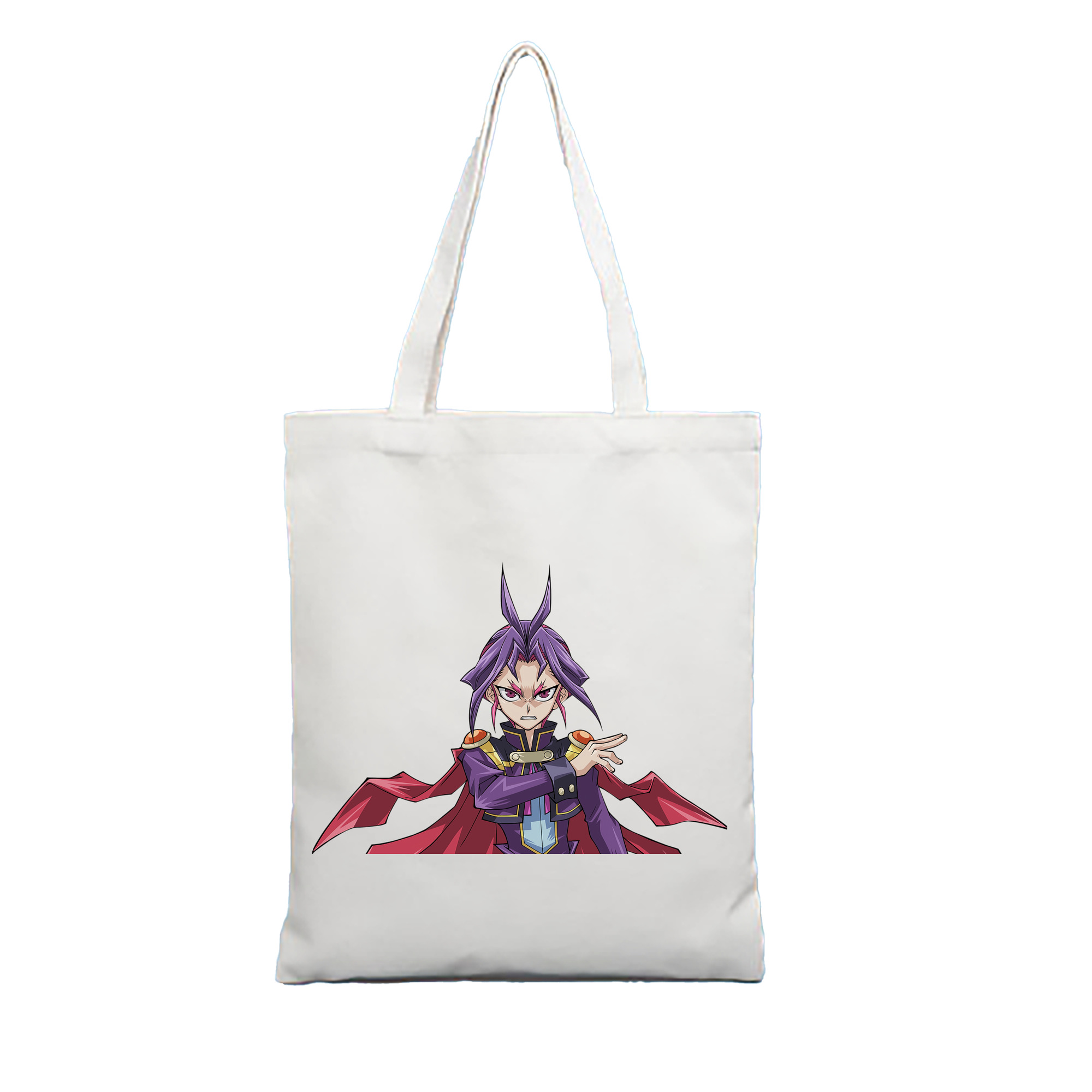 （画像用） 遊☆戯☆王 Yu-Gi-Oh! 縦型キャンバス生地手提げバッグ　トートバッグ