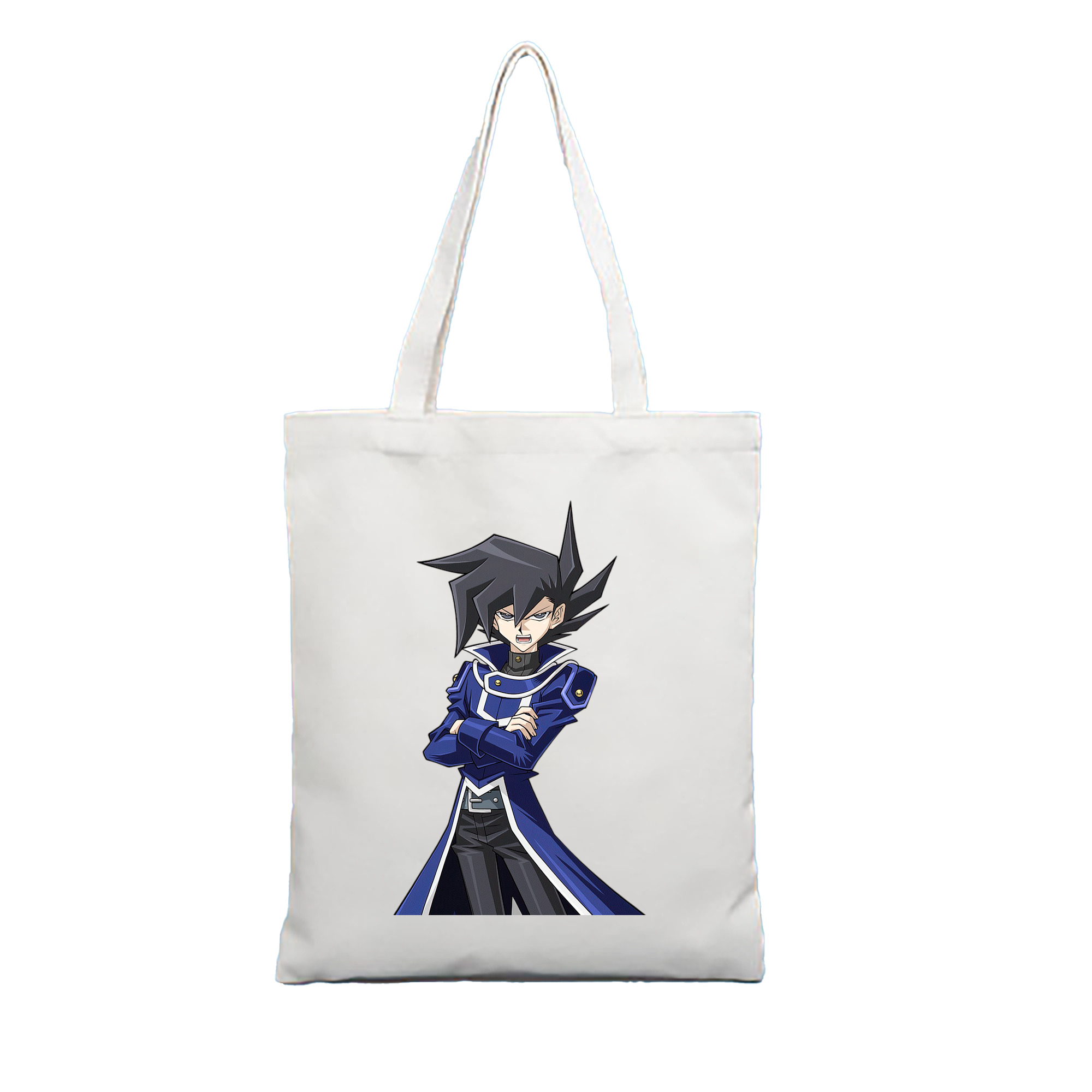 （画像用） 遊☆戯☆王 Yu-Gi-Oh! 縦型キャンバス生地手提げバッグ　トートバッグ
