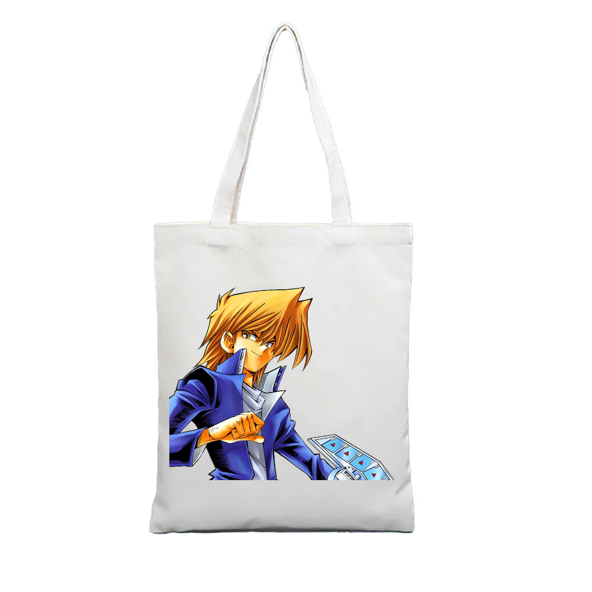 （画像用） 遊☆戯☆王 Yu-Gi-Oh! 縦型キャンバス生地手提げバッグ　トートバッグ