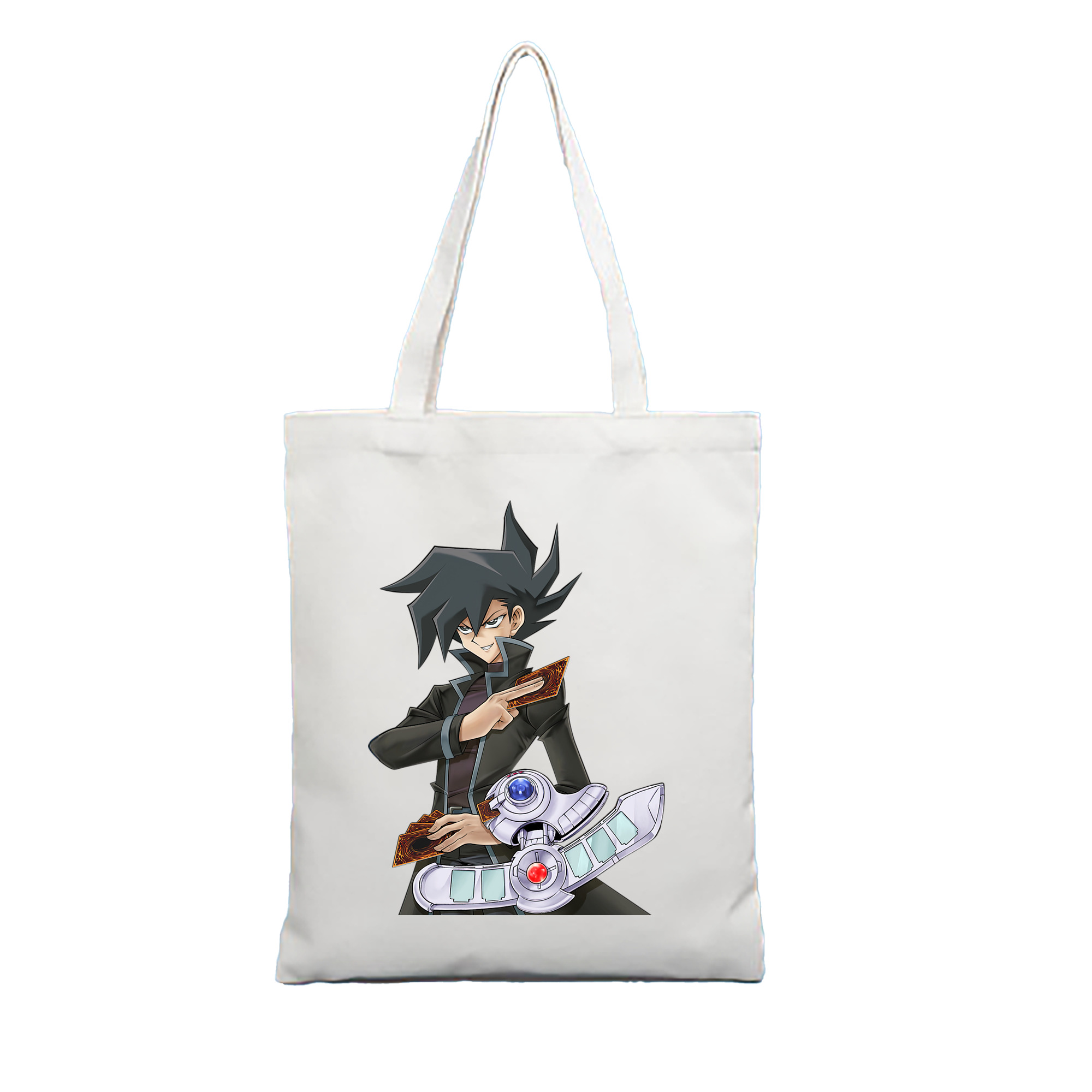 （画像用） 遊☆戯☆王 Yu-Gi-Oh! 縦型キャンバス生地手提げバッグ　トートバッグ