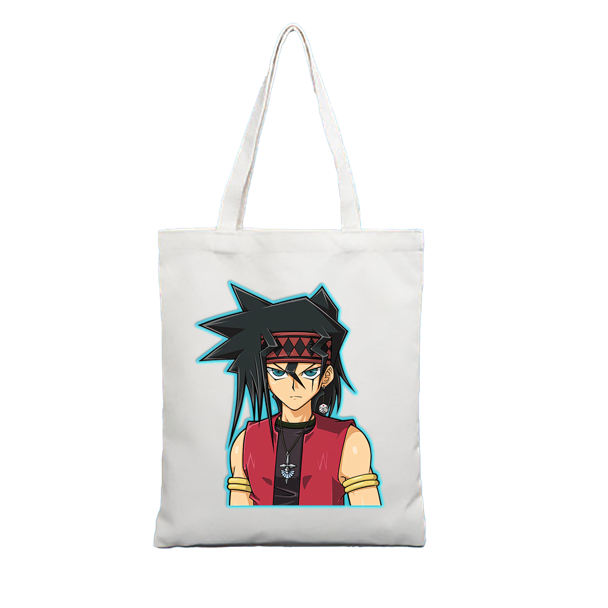 （画像用） 遊☆戯☆王 Yu-Gi-Oh! 縦型キャンバス生地手提げバッグ　トートバッグ