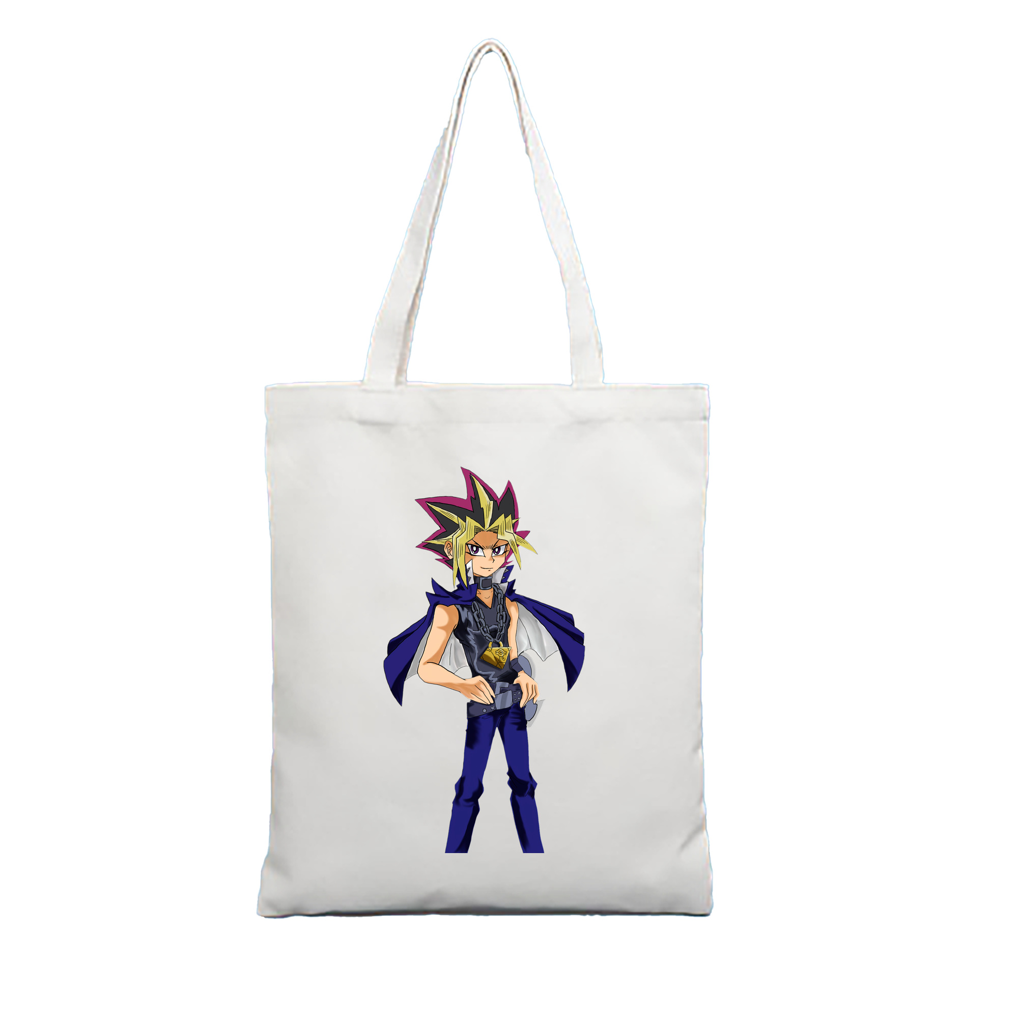 （画像用） 遊☆戯☆王 Yu-Gi-Oh! 縦型キャンバス生地手提げバッグ　トートバッグ