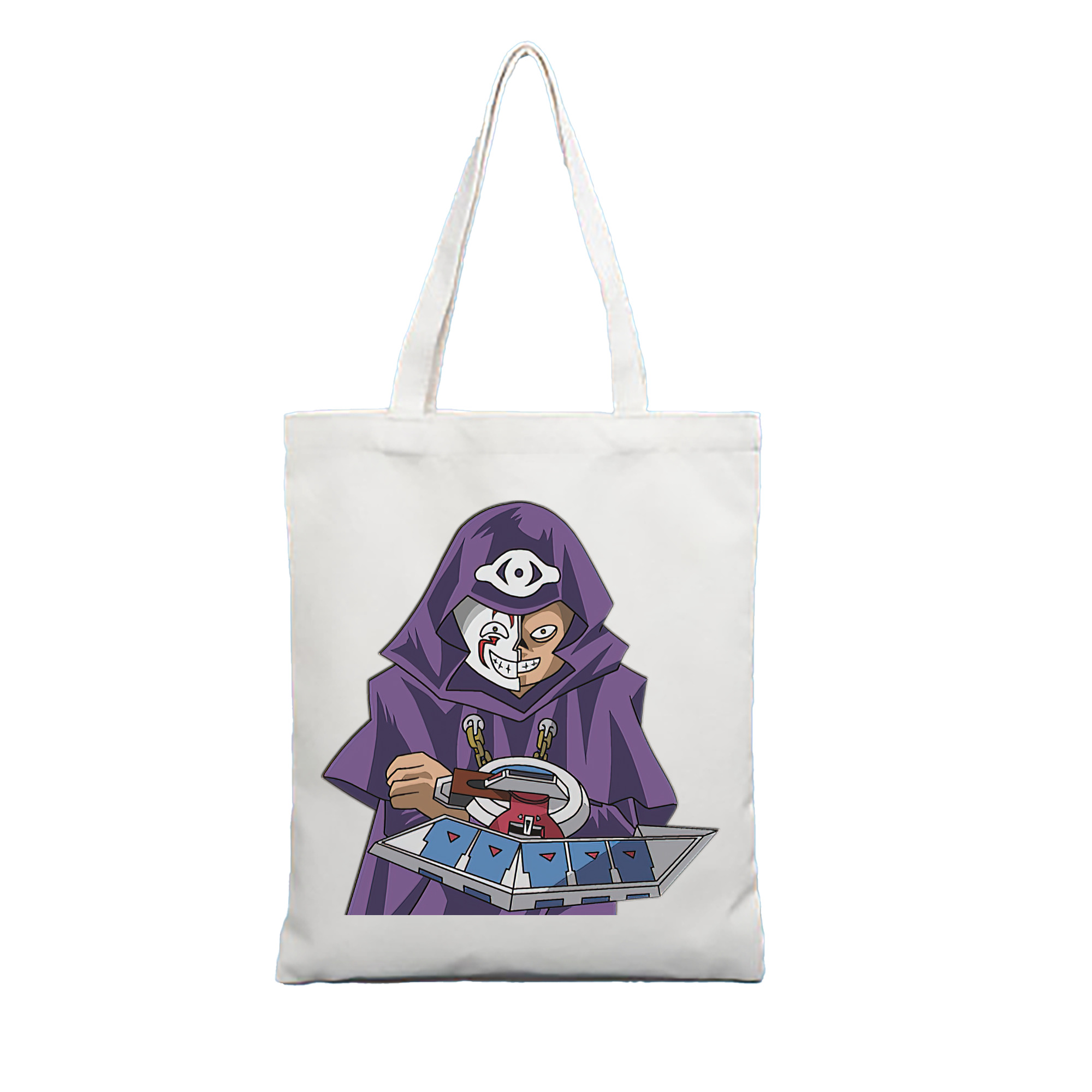 （画像用） 遊☆戯☆王 Yu-Gi-Oh! 縦型キャンバス生地手提げバッグ　トートバッグ