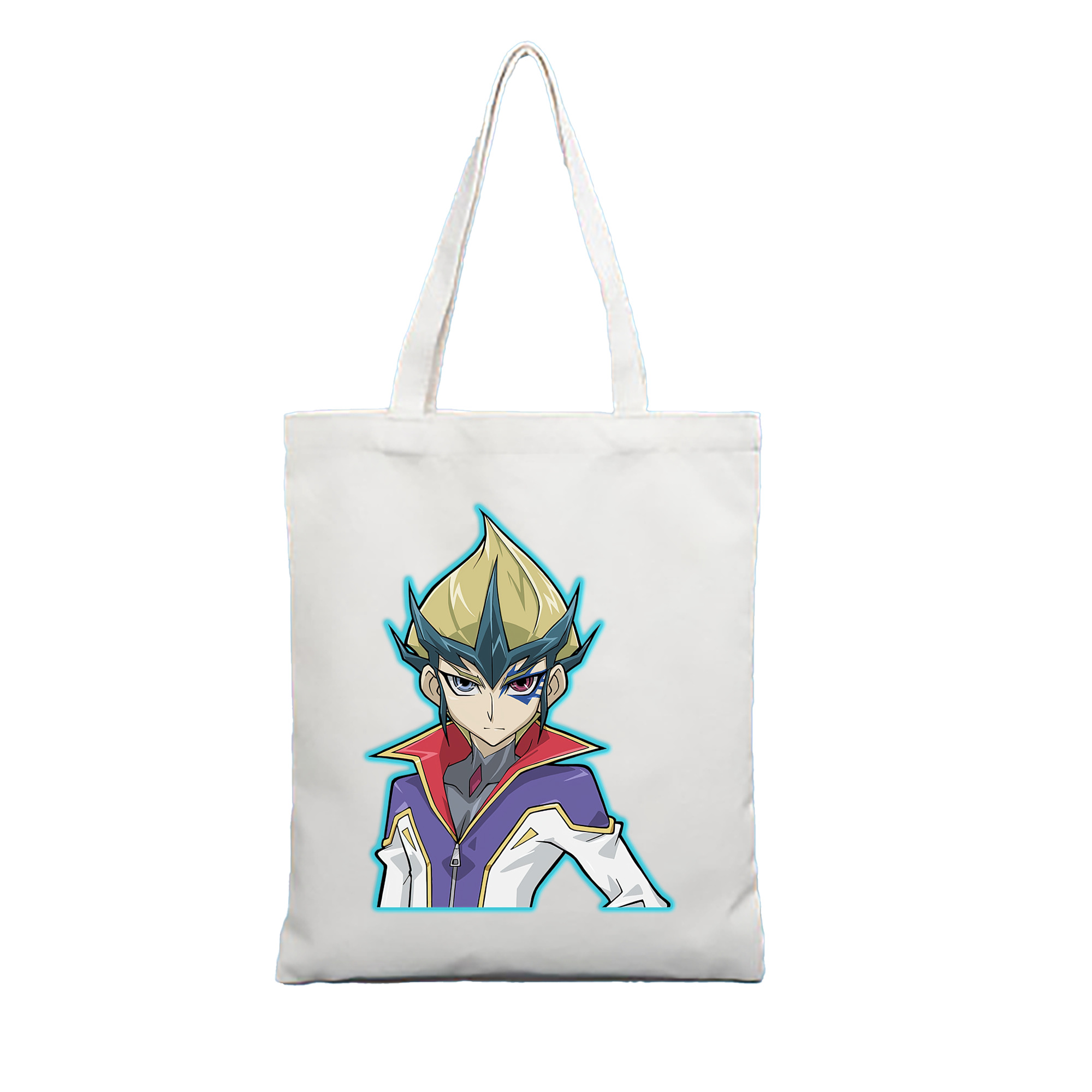 （画像用） 遊☆戯☆王 Yu-Gi-Oh! 縦型キャンバス生地手提げバッグ　トートバッグ