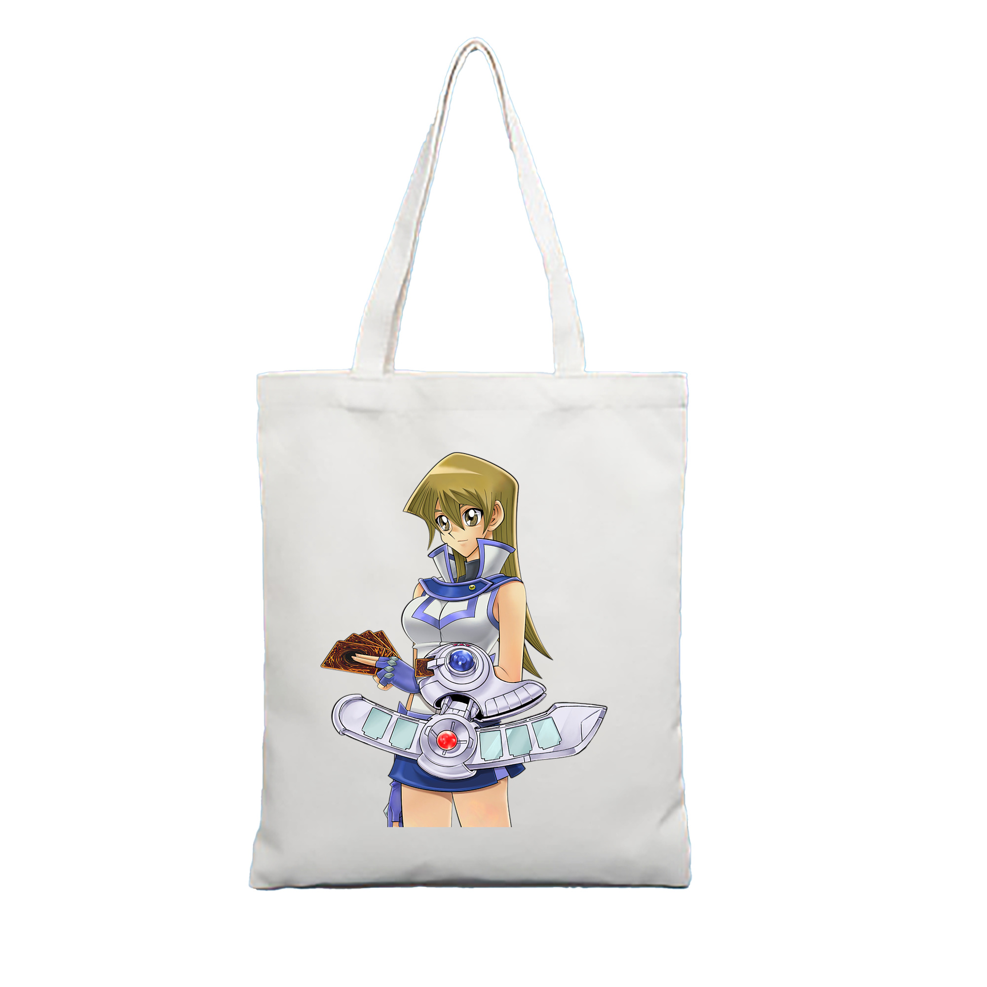（画像用） 遊☆戯☆王 Yu-Gi-Oh! 縦型キャンバス生地手提げバッグ　トートバッグ