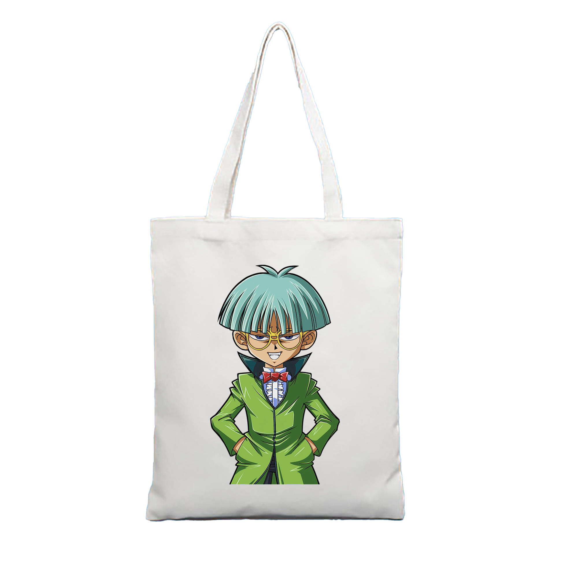 （画像用） 遊☆戯☆王 Yu-Gi-Oh! 縦型キャンバス生地手提げバッグ　トートバッグ