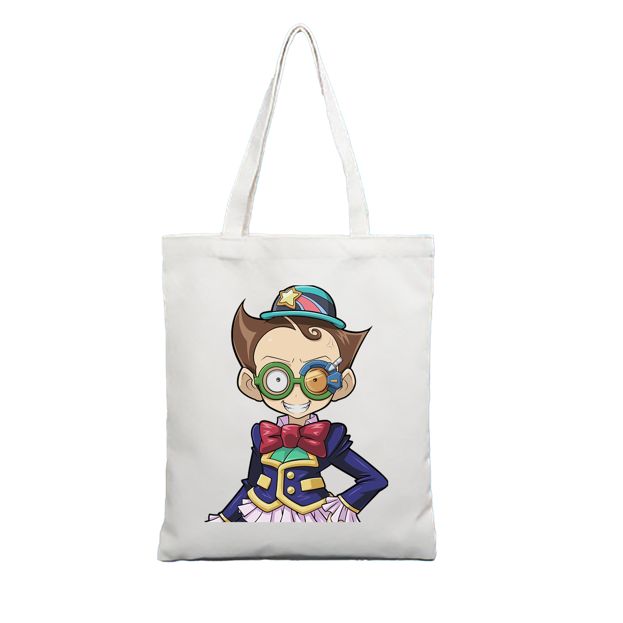 （画像用） 遊☆戯☆王 Yu-Gi-Oh! 縦型キャンバス生地手提げバッグ　トートバッグ