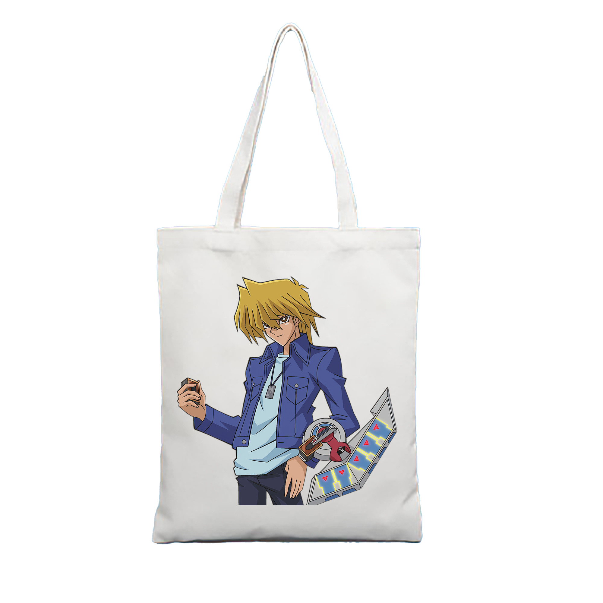 （画像用） 遊☆戯☆王 Yu-Gi-Oh! 縦型キャンバス生地手提げバッグ　トートバッグ