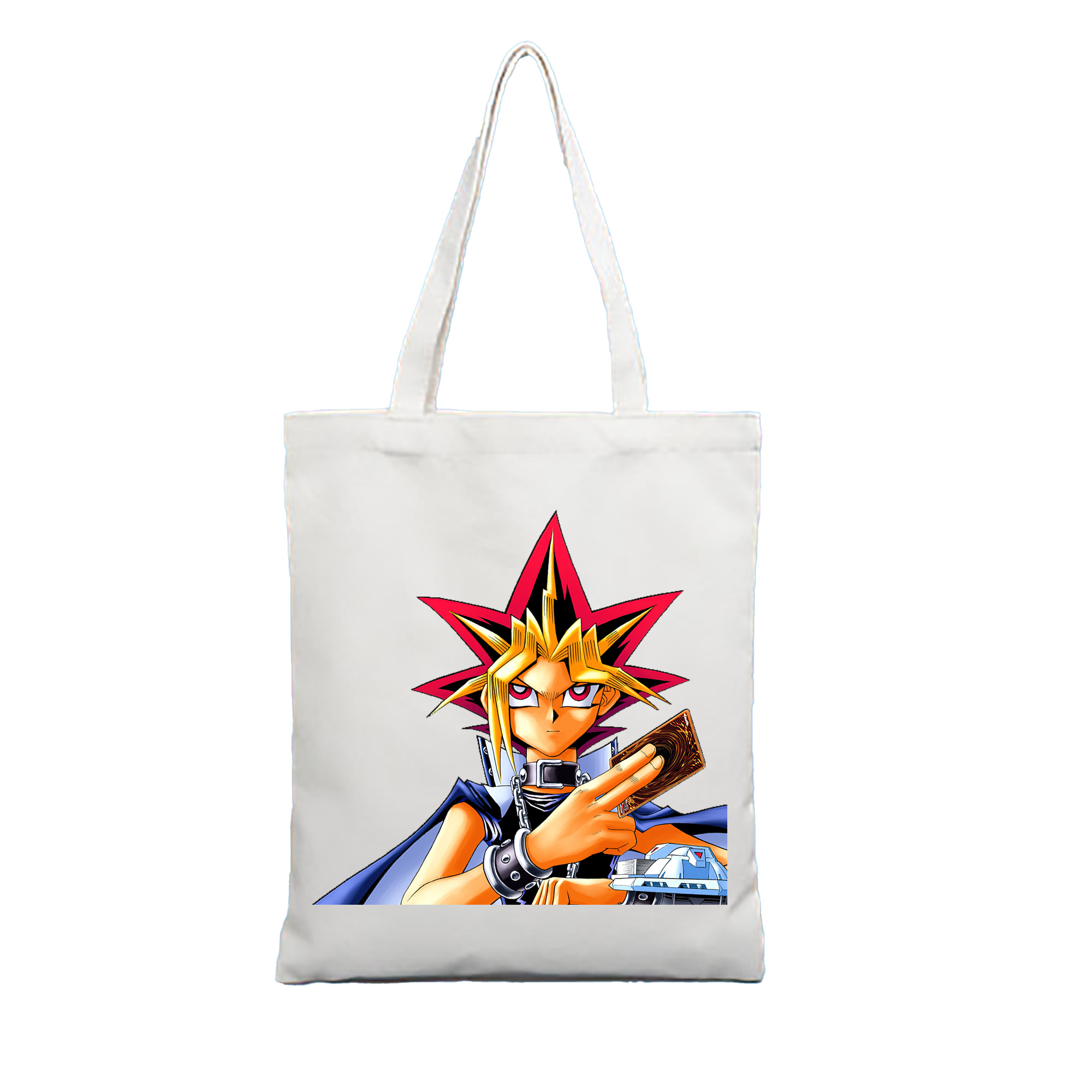 （画像用） 遊☆戯☆王 Yu-Gi-Oh! 縦型キャンバス生地手提げバッグ　トートバッグ