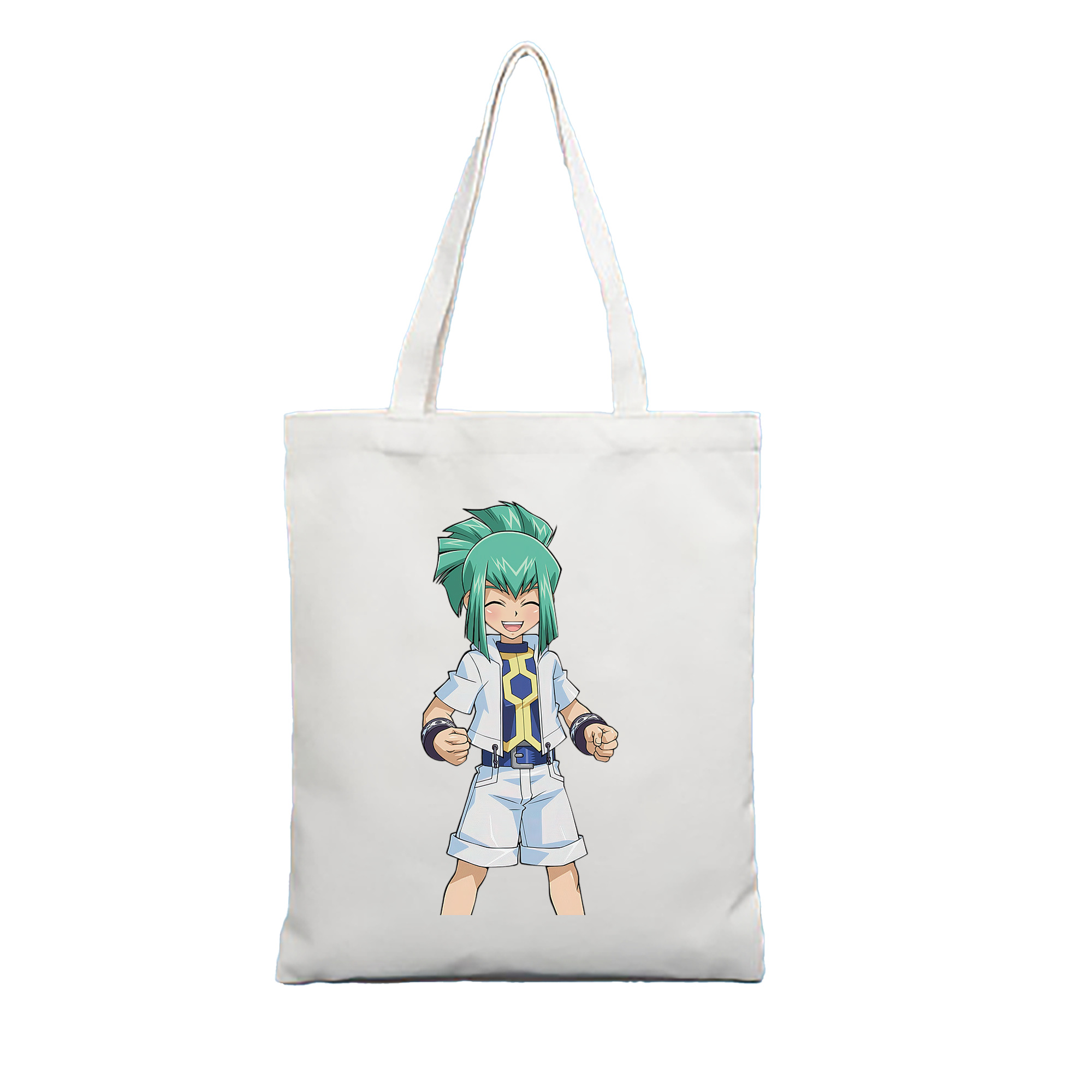 （画像用） 遊☆戯☆王 Yu-Gi-Oh! 縦型キャンバス生地手提げバッグ　トートバッグ