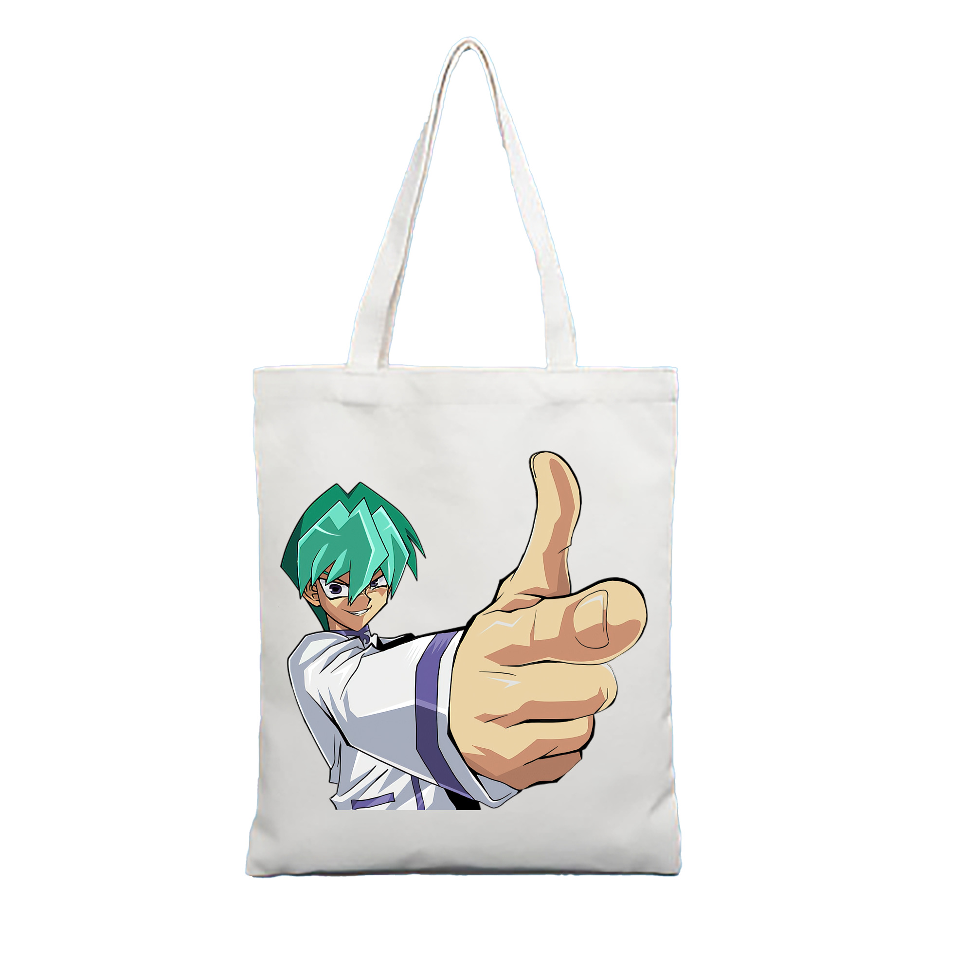 （画像用） 遊☆戯☆王 Yu-Gi-Oh! 縦型キャンバス生地手提げバッグ　トートバッグ