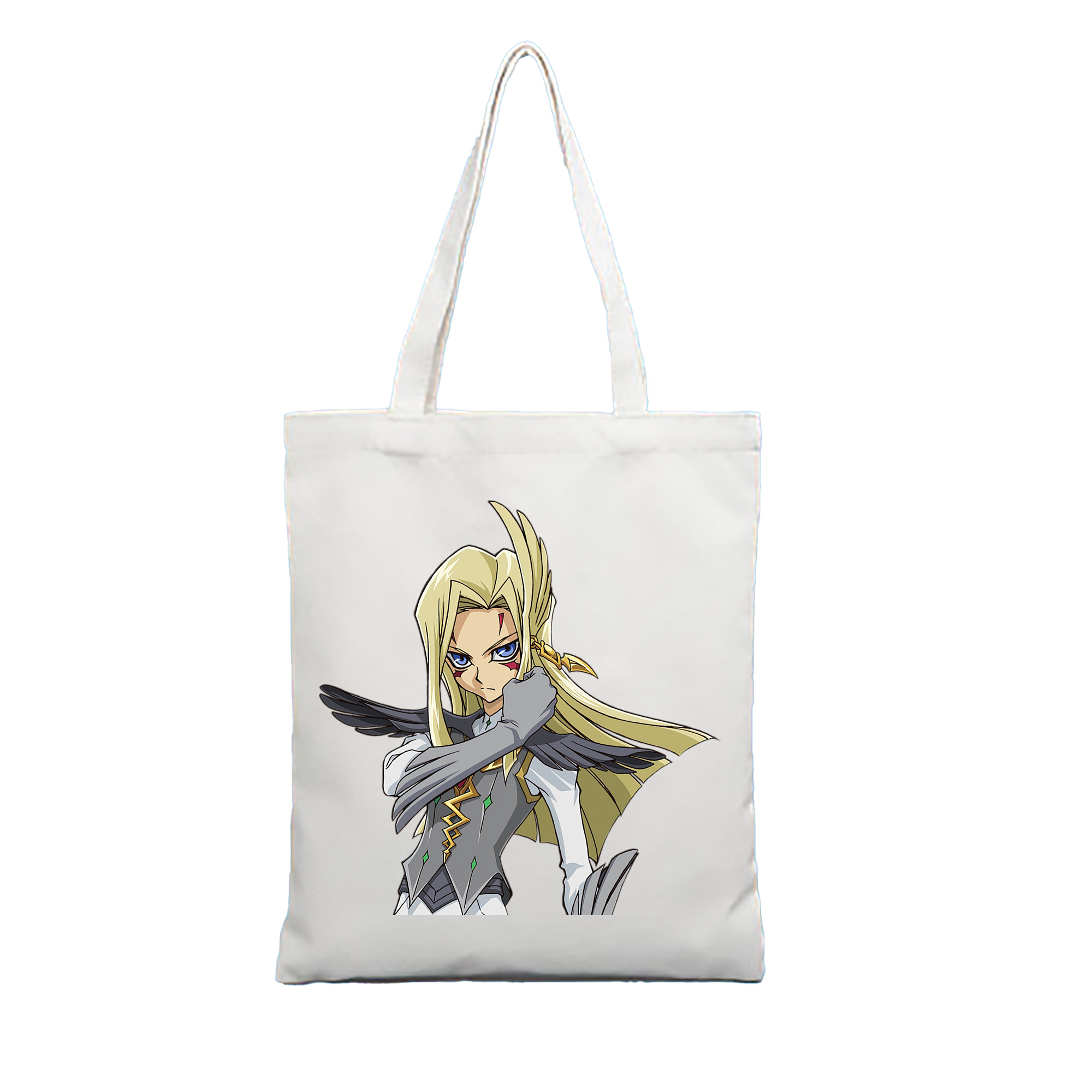 （画像用） 遊☆戯☆王 Yu-Gi-Oh! 縦型キャンバス生地手提げバッグ　トートバッグ
