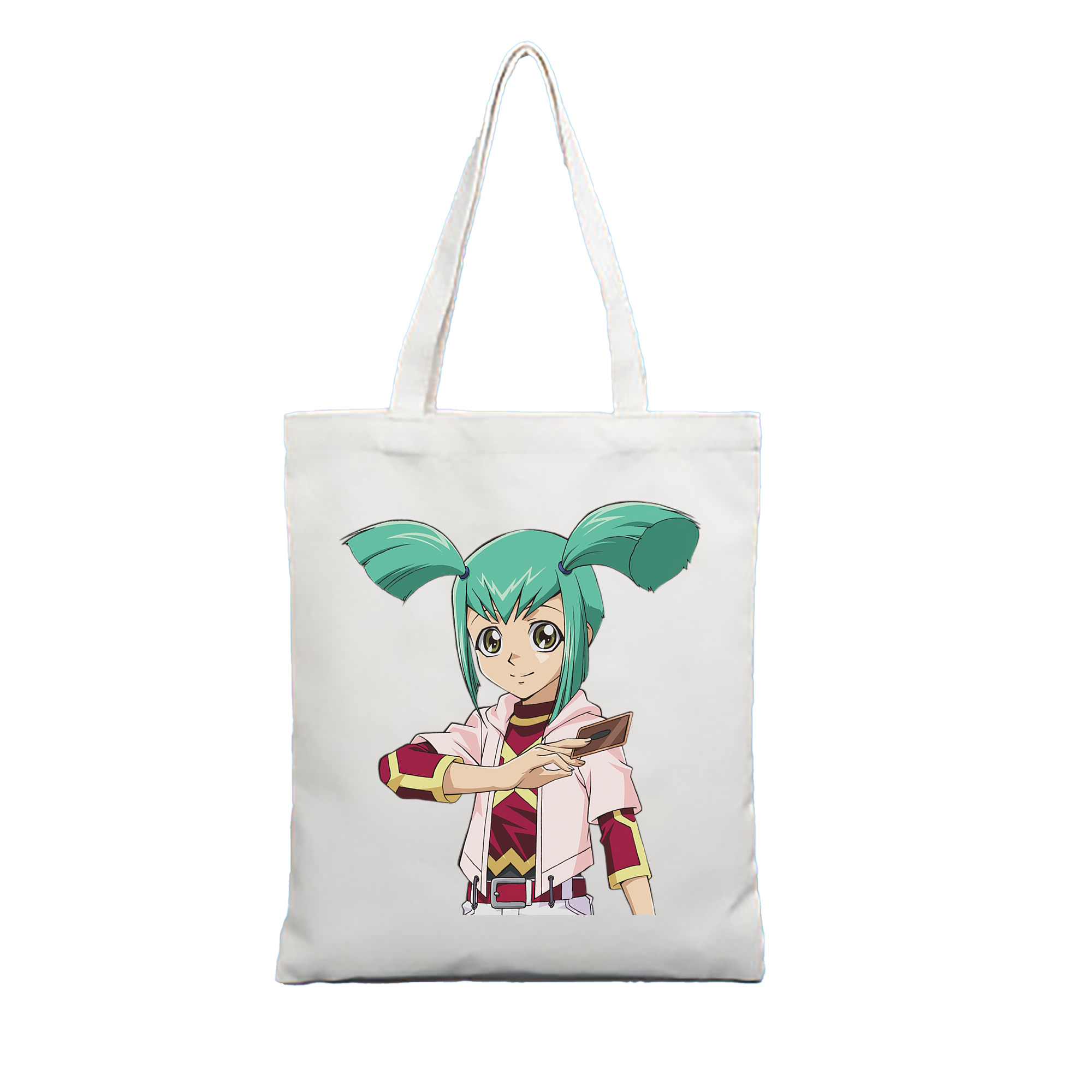 （画像用） 遊☆戯☆王 Yu-Gi-Oh! 縦型キャンバス生地手提げバッグ　トートバッグ