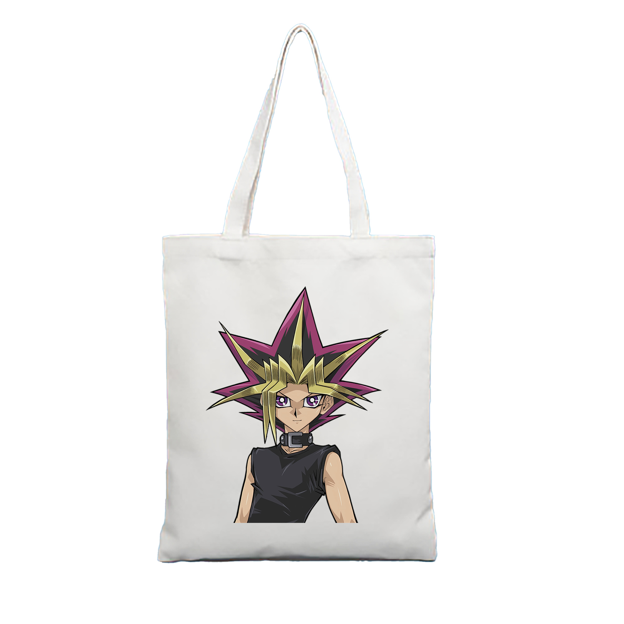 （画像用） 遊☆戯☆王 Yu-Gi-Oh! 縦型キャンバス生地手提げバッグ　トートバッグ