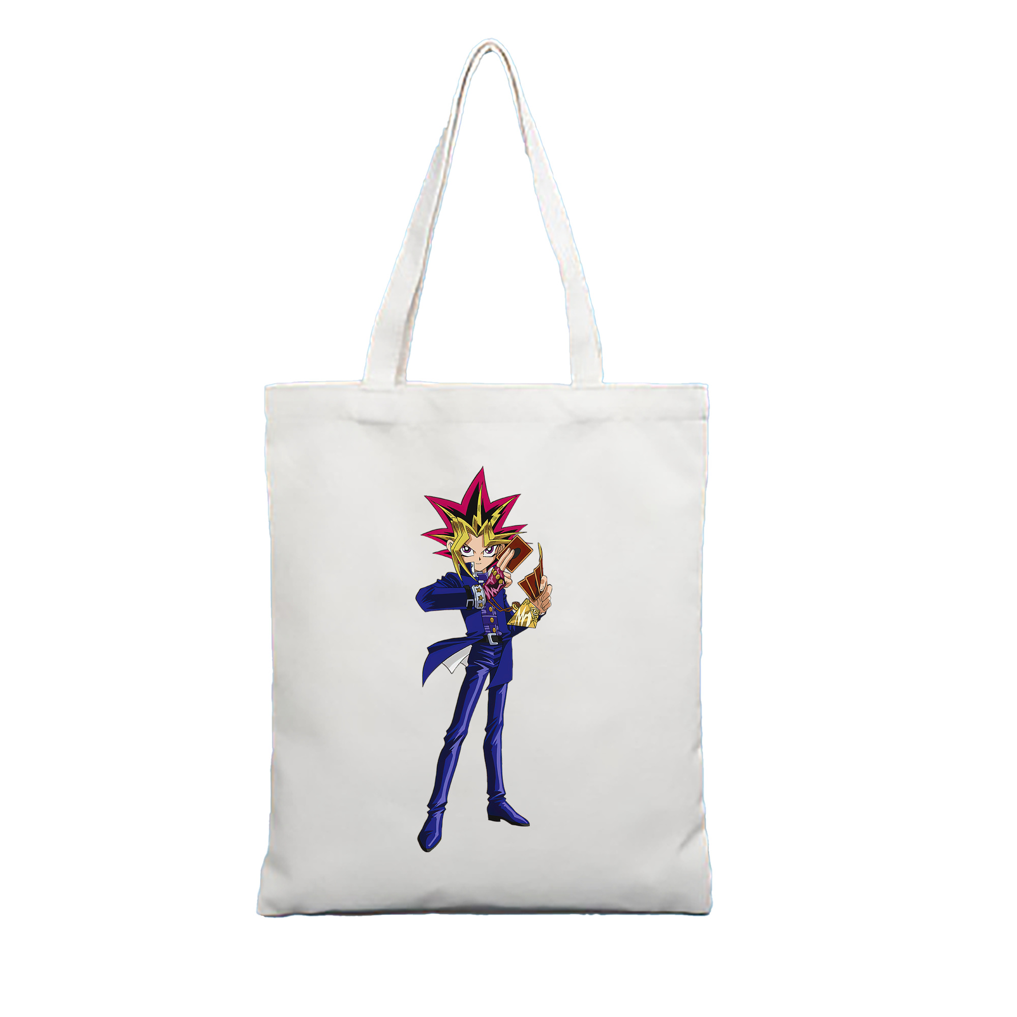 （画像用） 遊☆戯☆王 Yu-Gi-Oh! 縦型キャンバス生地手提げバッグ　トートバッグ