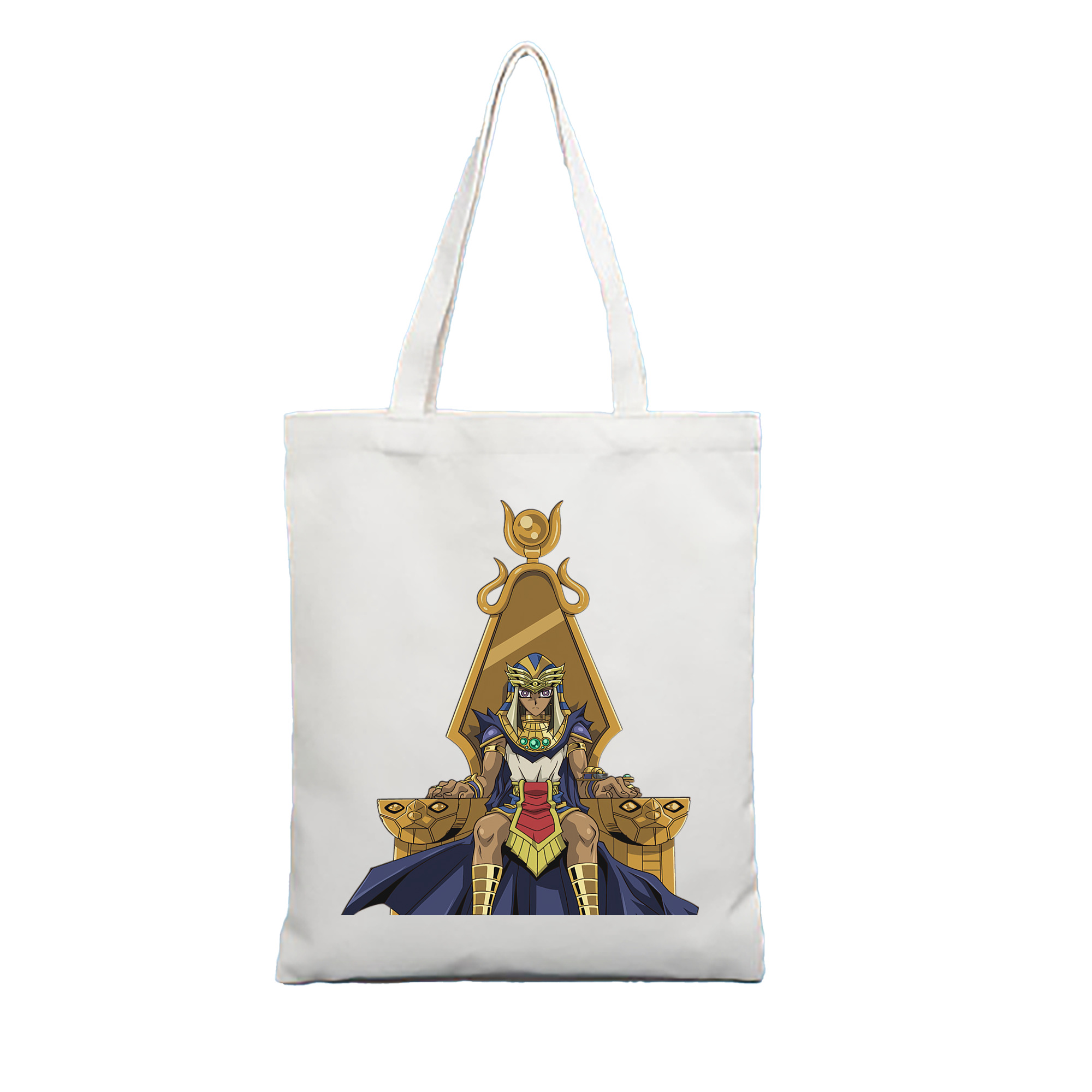 （画像用） 遊☆戯☆王 Yu-Gi-Oh! 縦型キャンバス生地手提げバッグ　トートバッグ